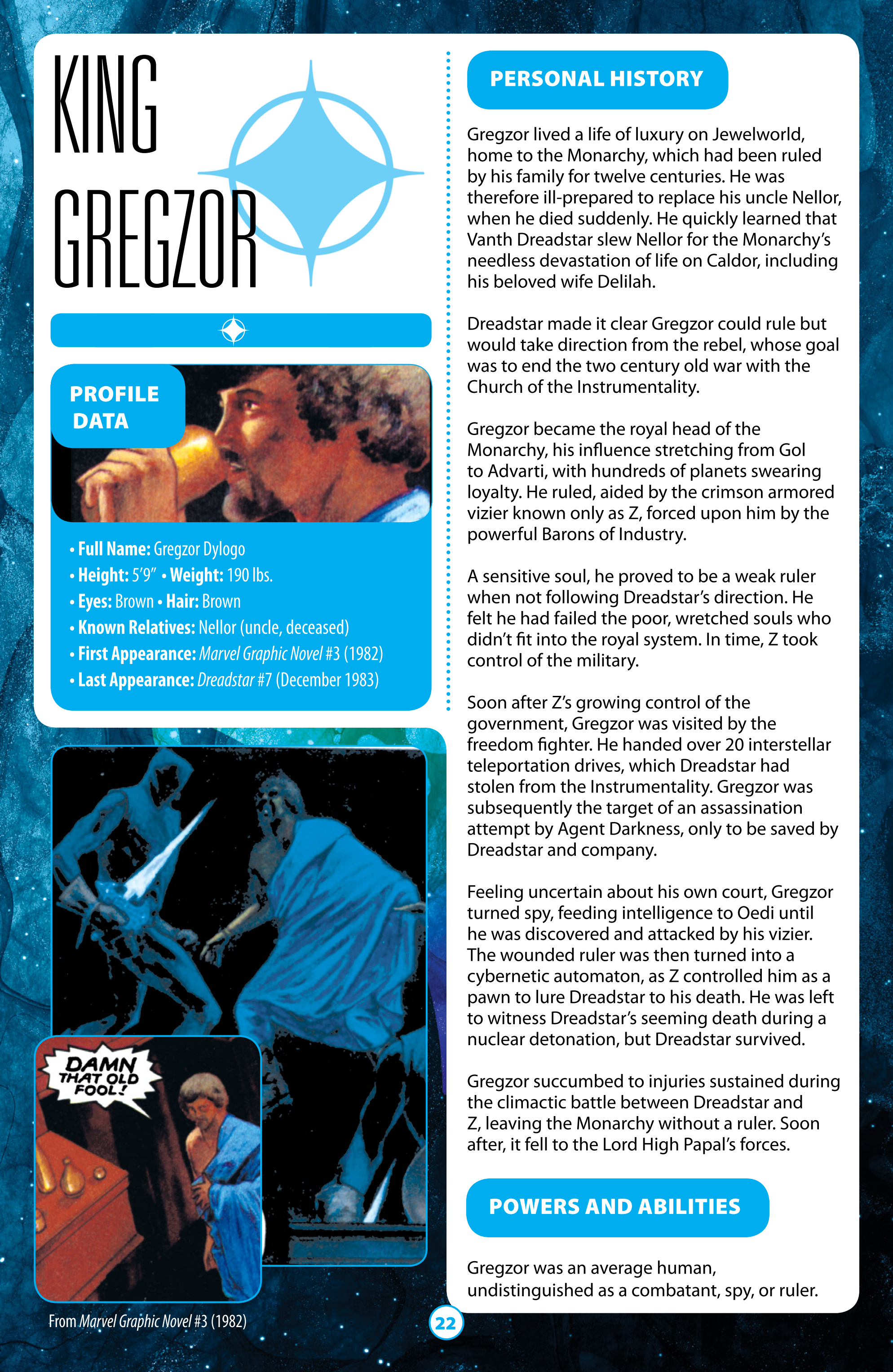 Dreadstar Guidebook (2021): Chapter 1 - Page 22