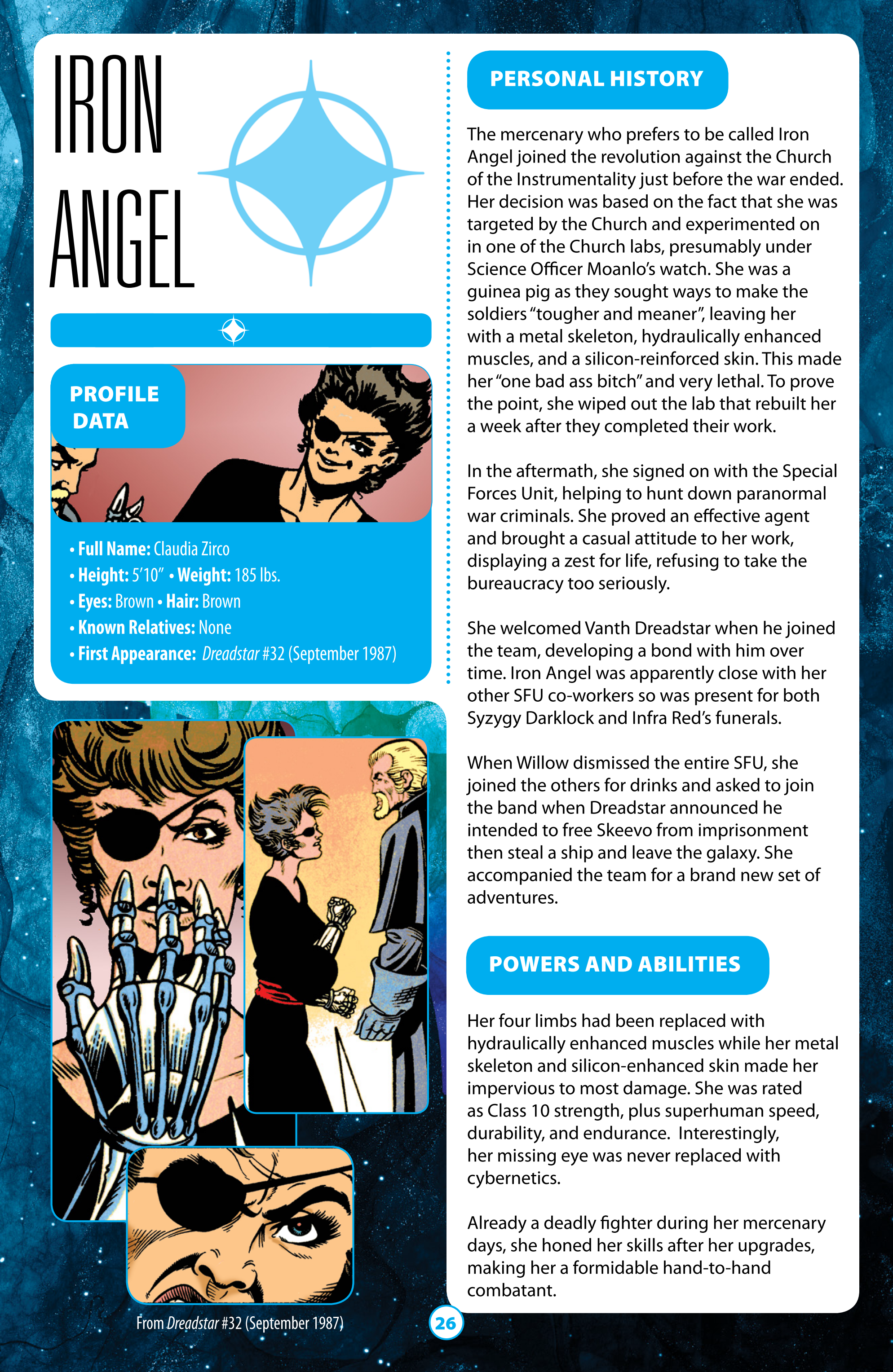 Dreadstar Guidebook (2021): Chapter 1 - Page 26