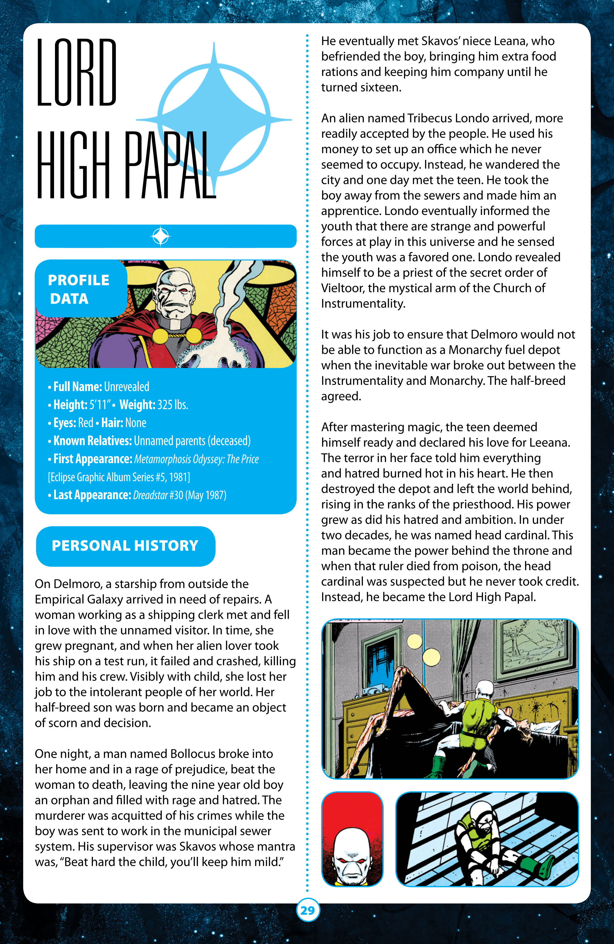 Dreadstar Guidebook (2021): Chapter 1 - Page 29