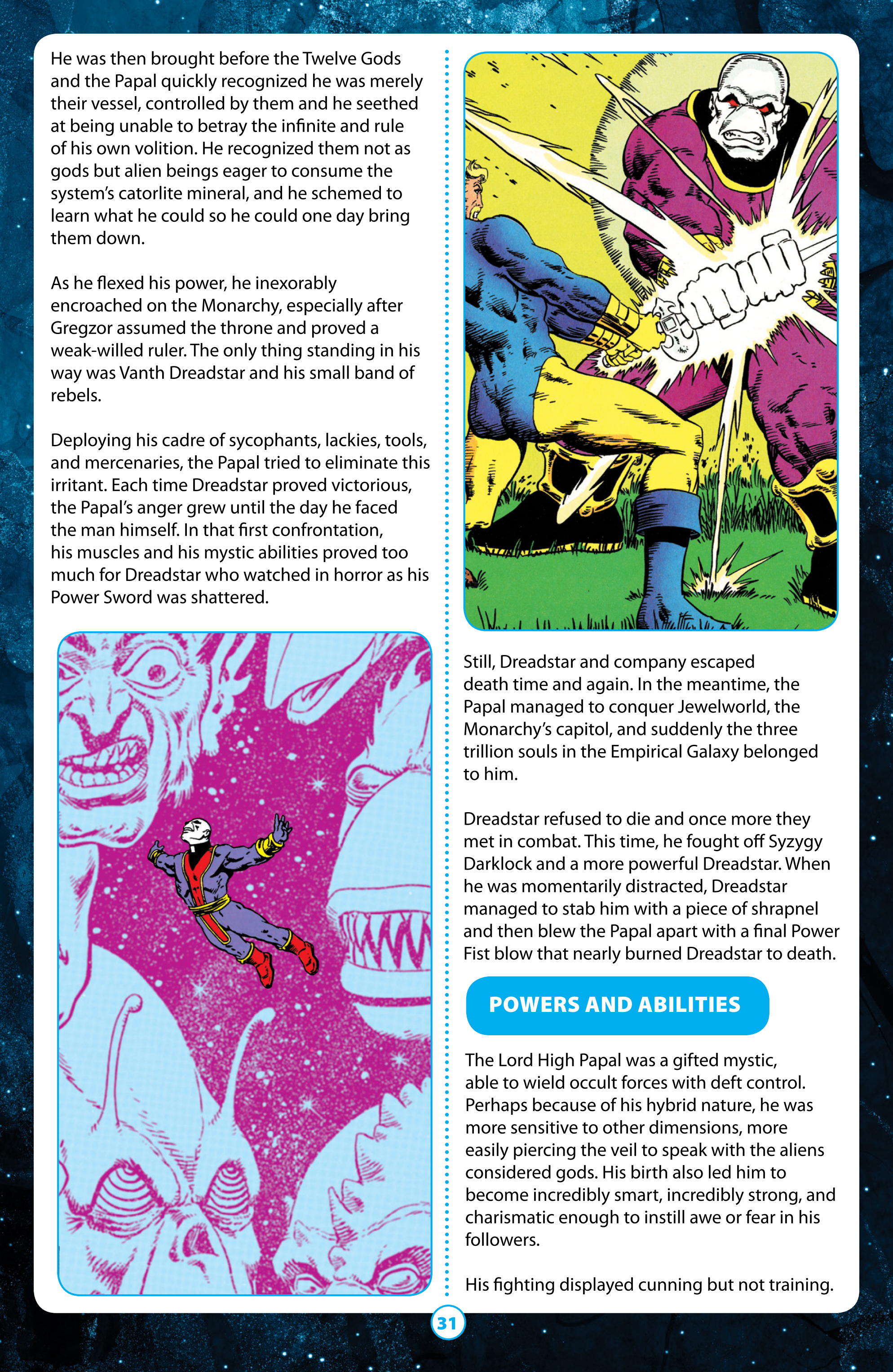 Dreadstar Guidebook (2021): Chapter 1 - Page 31