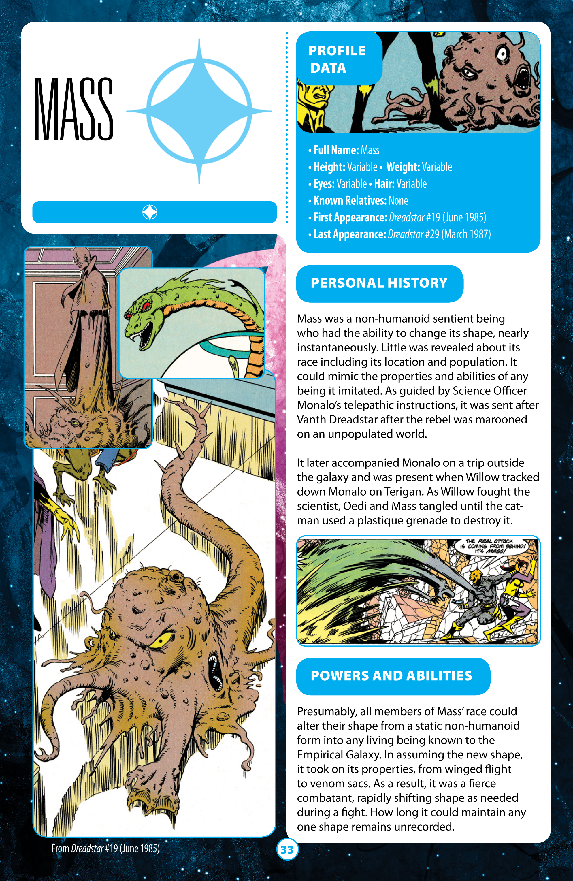 Dreadstar Guidebook (2021): Chapter 1 - Page 33
