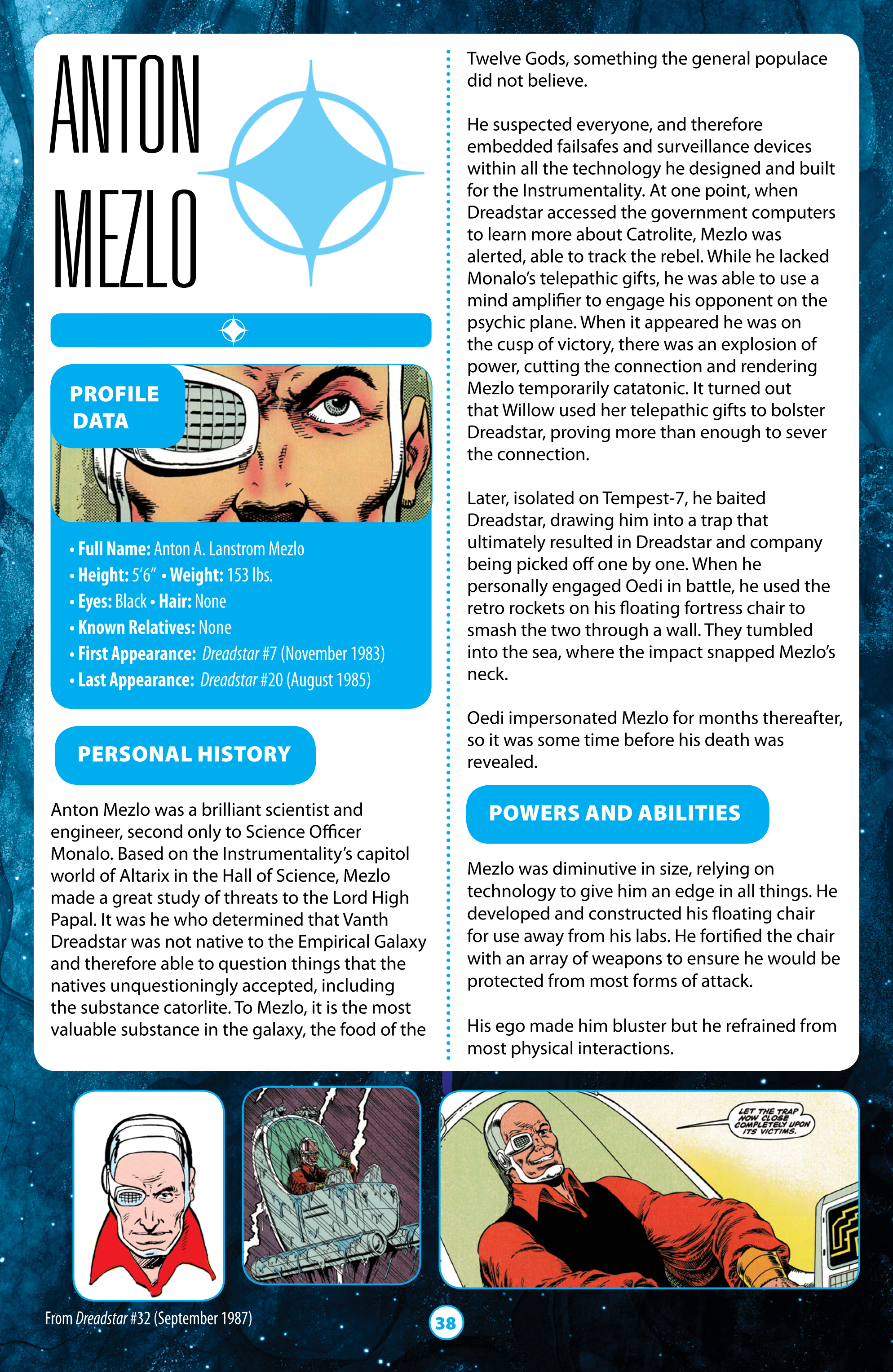 Dreadstar Guidebook (2021): Chapter 1 - Page 38