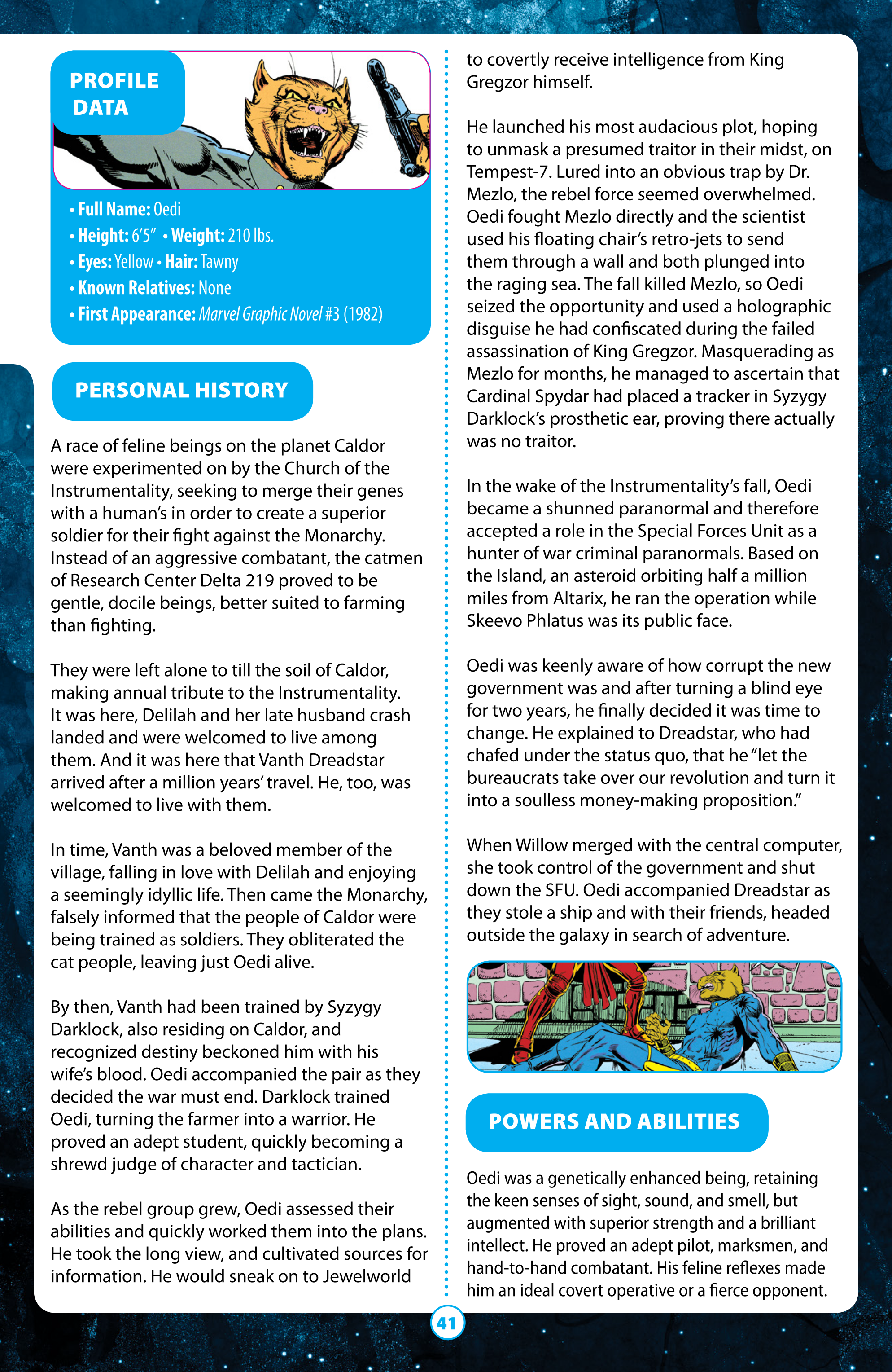 Dreadstar Guidebook (2021): Chapter 1 - Page 41