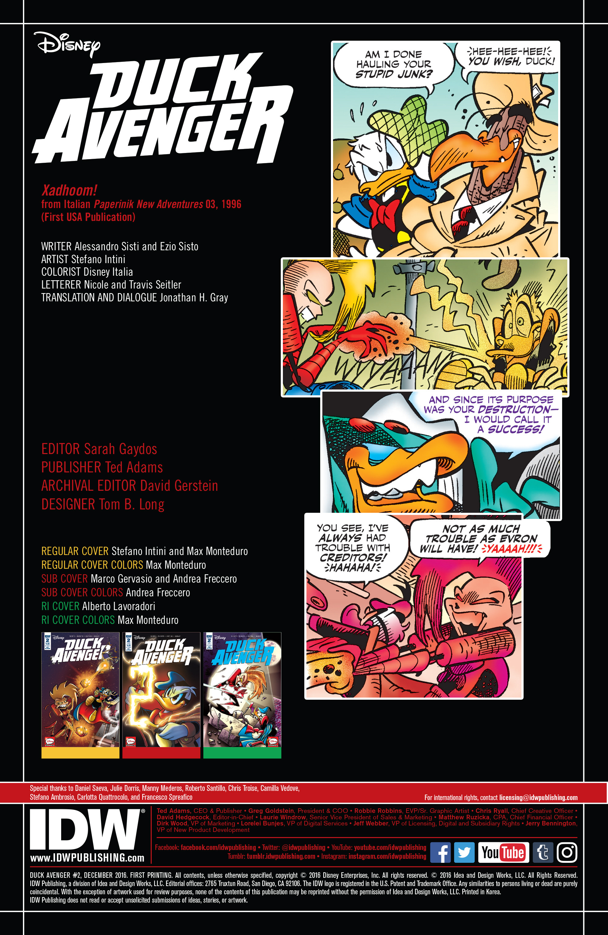 Duck Avenger (2017) issue 2 - Page 2