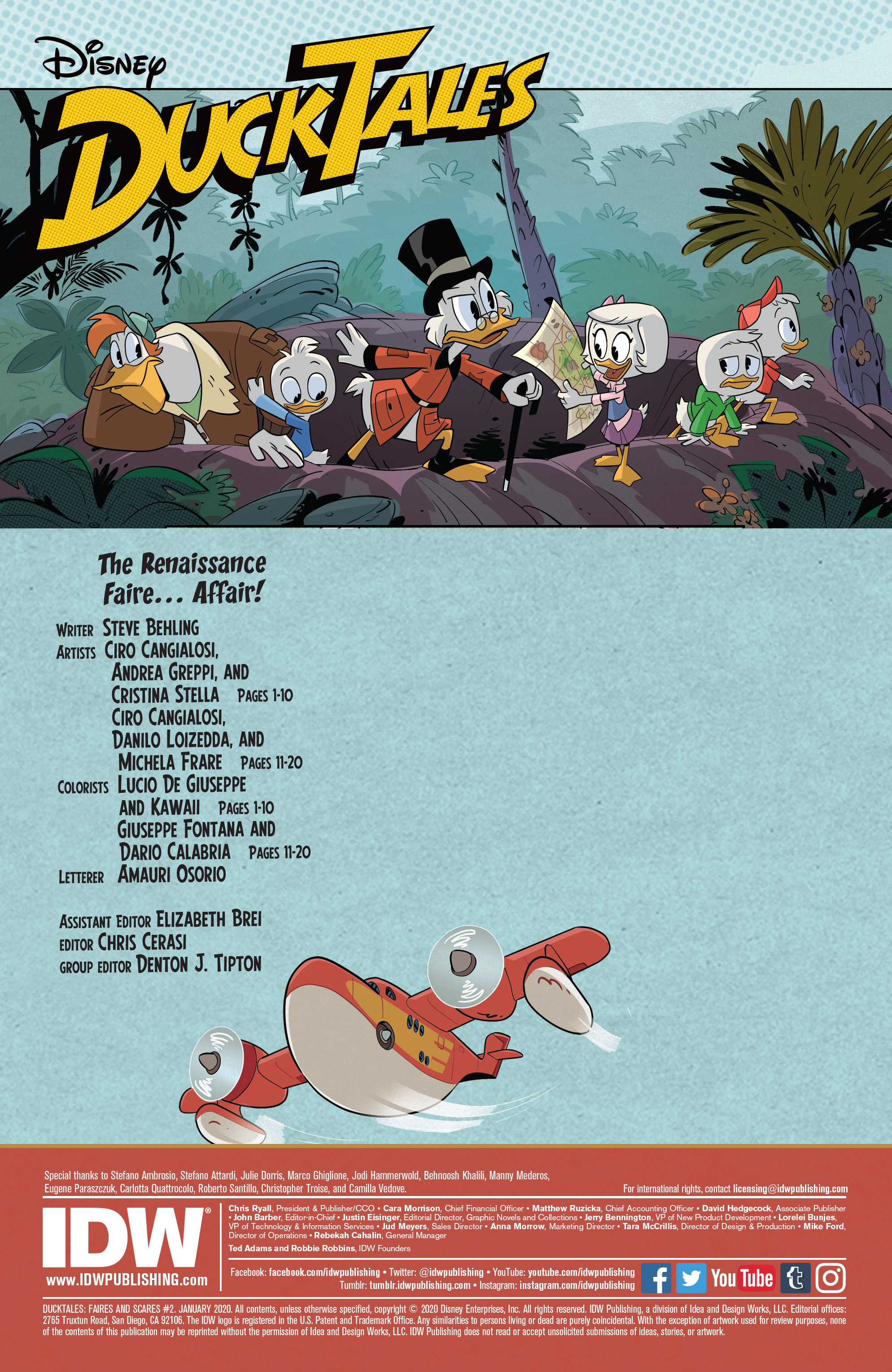 DuckTales: Faires And Scares (2020-): Chapter 2 - Page 2