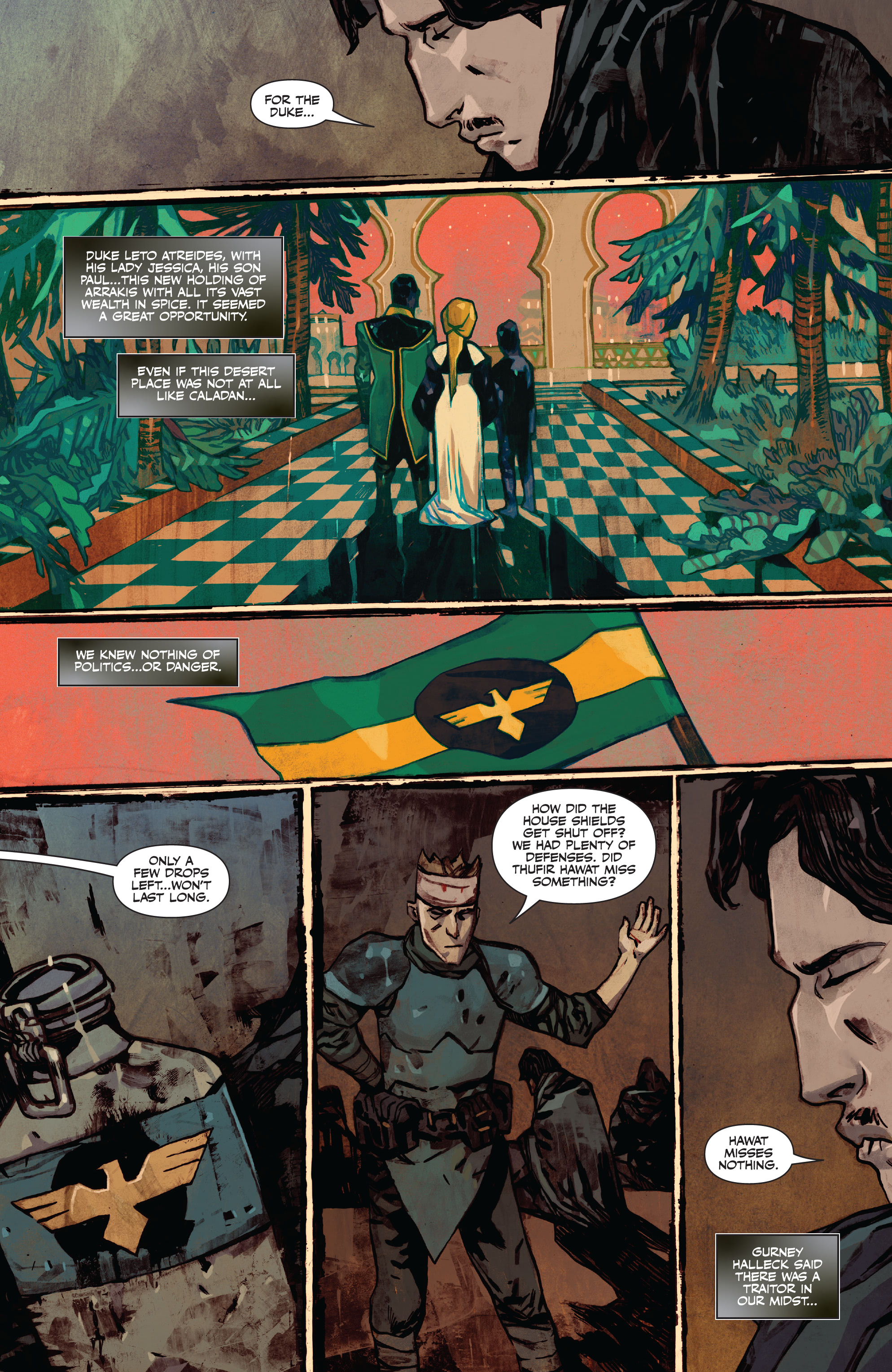 Dune: A Whisper of Caladan Seas (2021-) issue 1 - Page 14