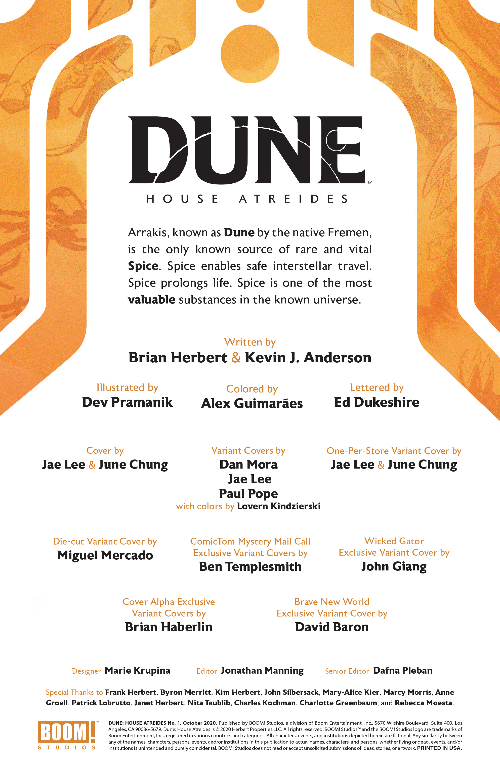 Dune: House Atreides (2020-): Chapter 1 - Page 2