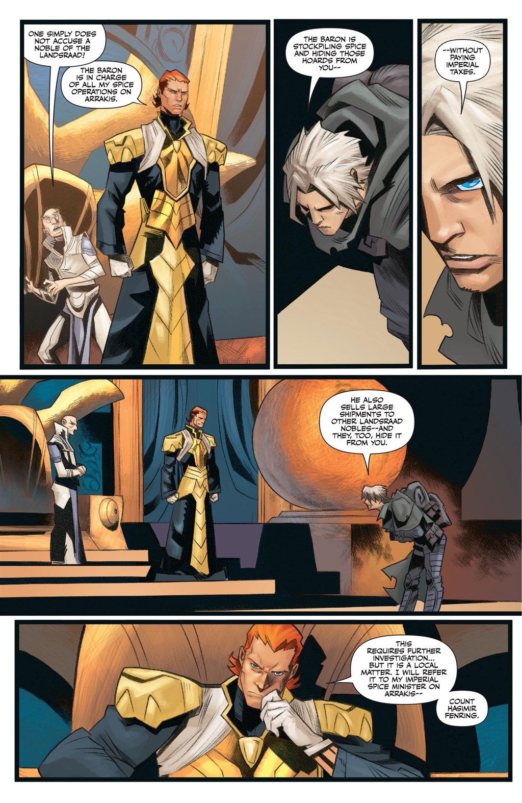 Dune: House Corrino (2024-) issue 1 - Page 9