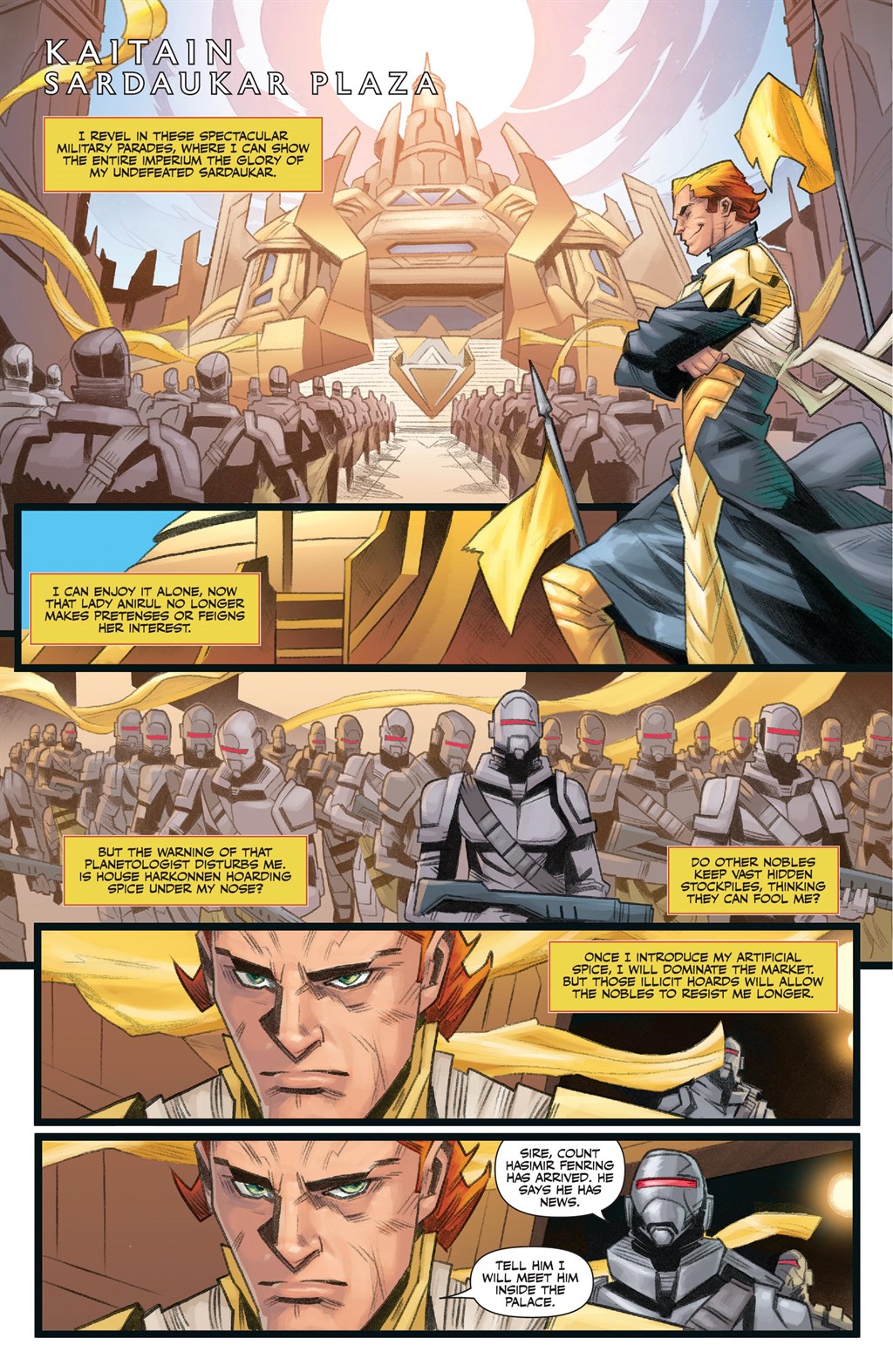 Dune: House Corrino (2024-) issue 1 - Page 18