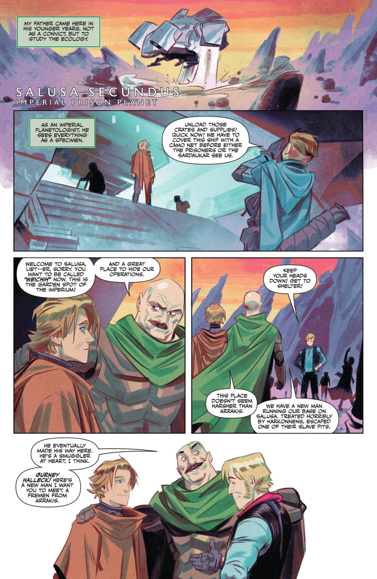 <{ $series->title }} issue 8 - Page 5