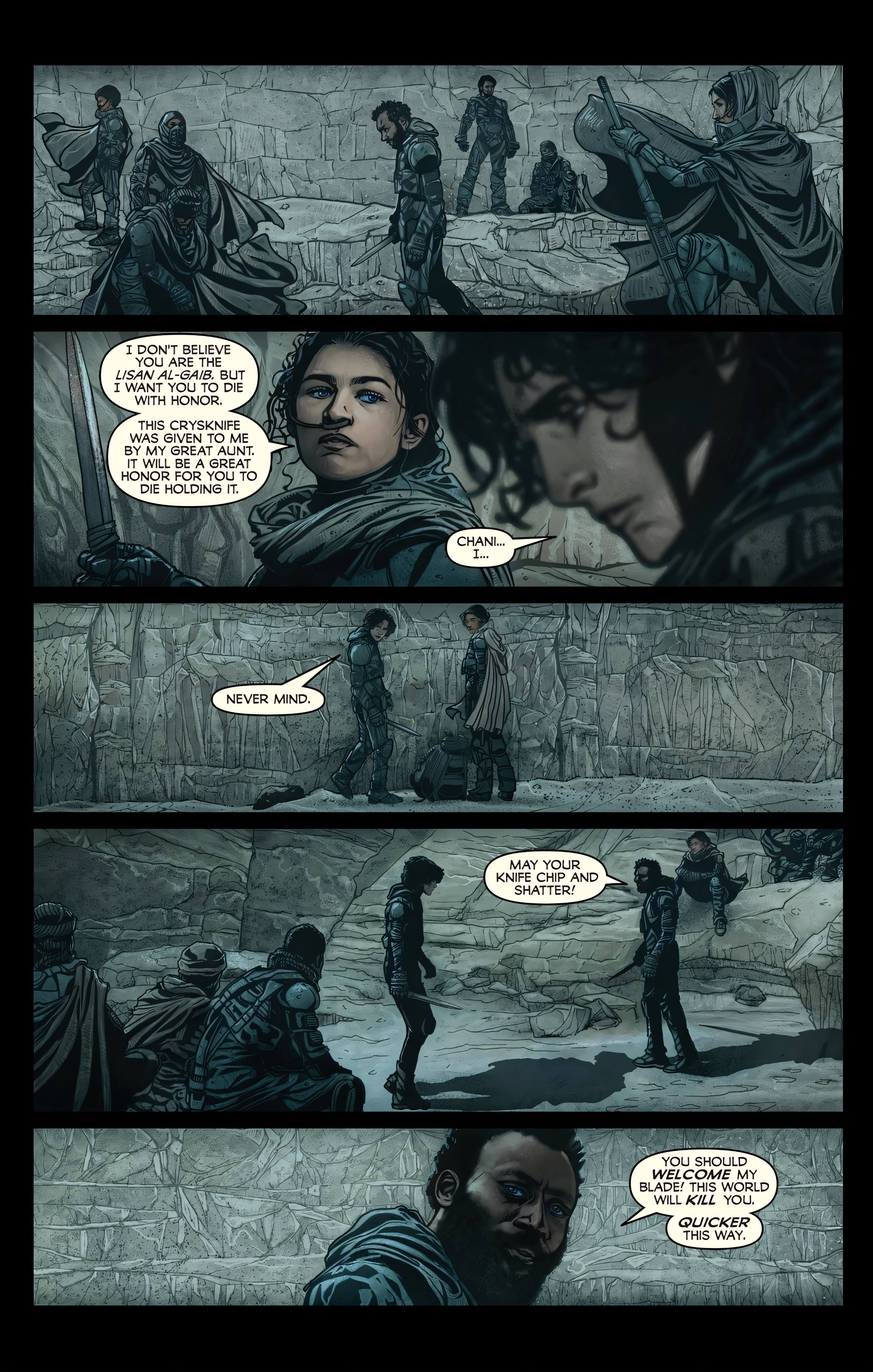 Dune: The Official Movie Graphic Novel (2022) issue GN - Page 107