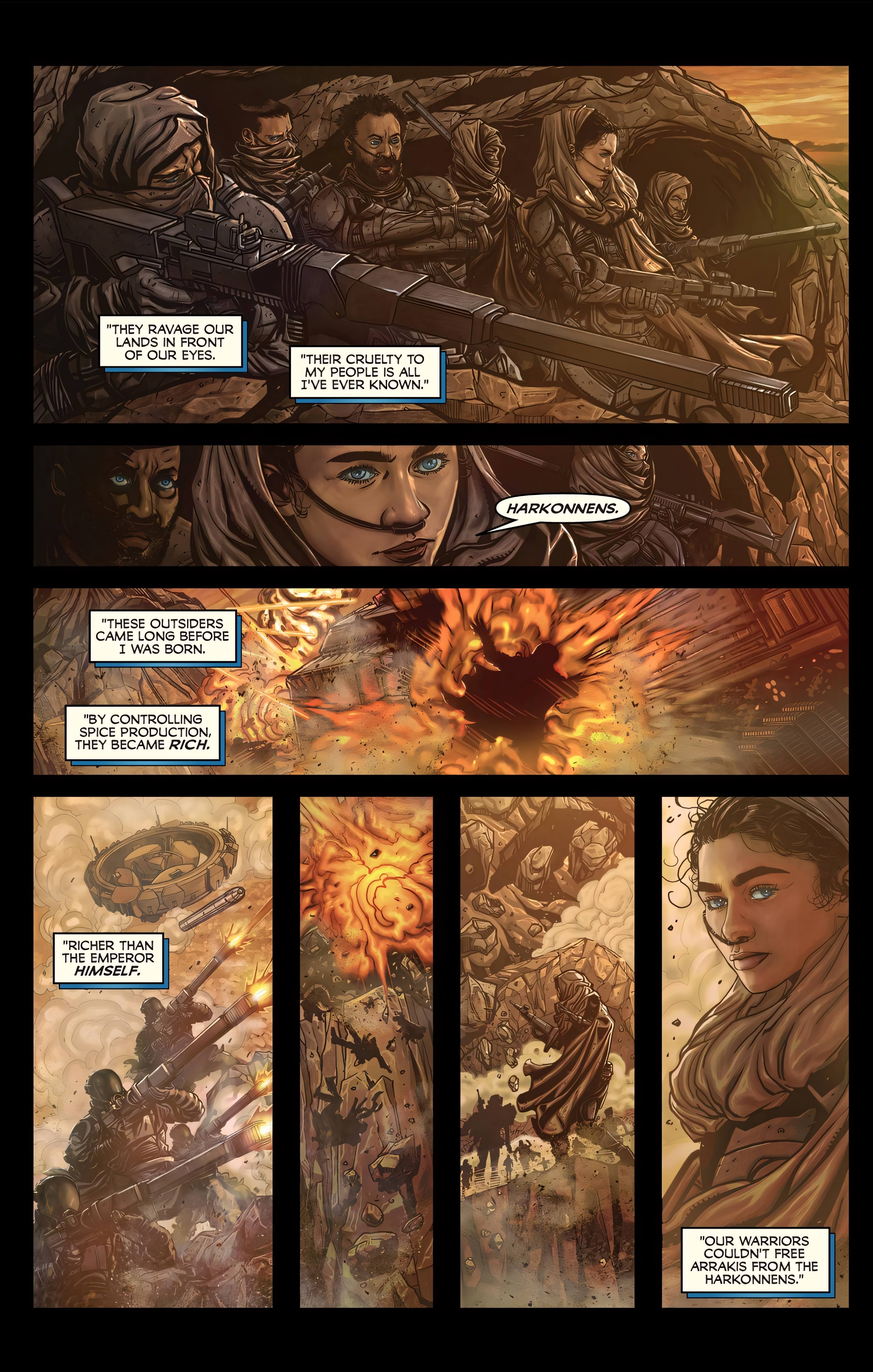 Dune: The Official Movie Graphic Novel (2022) issue GN - Page 11