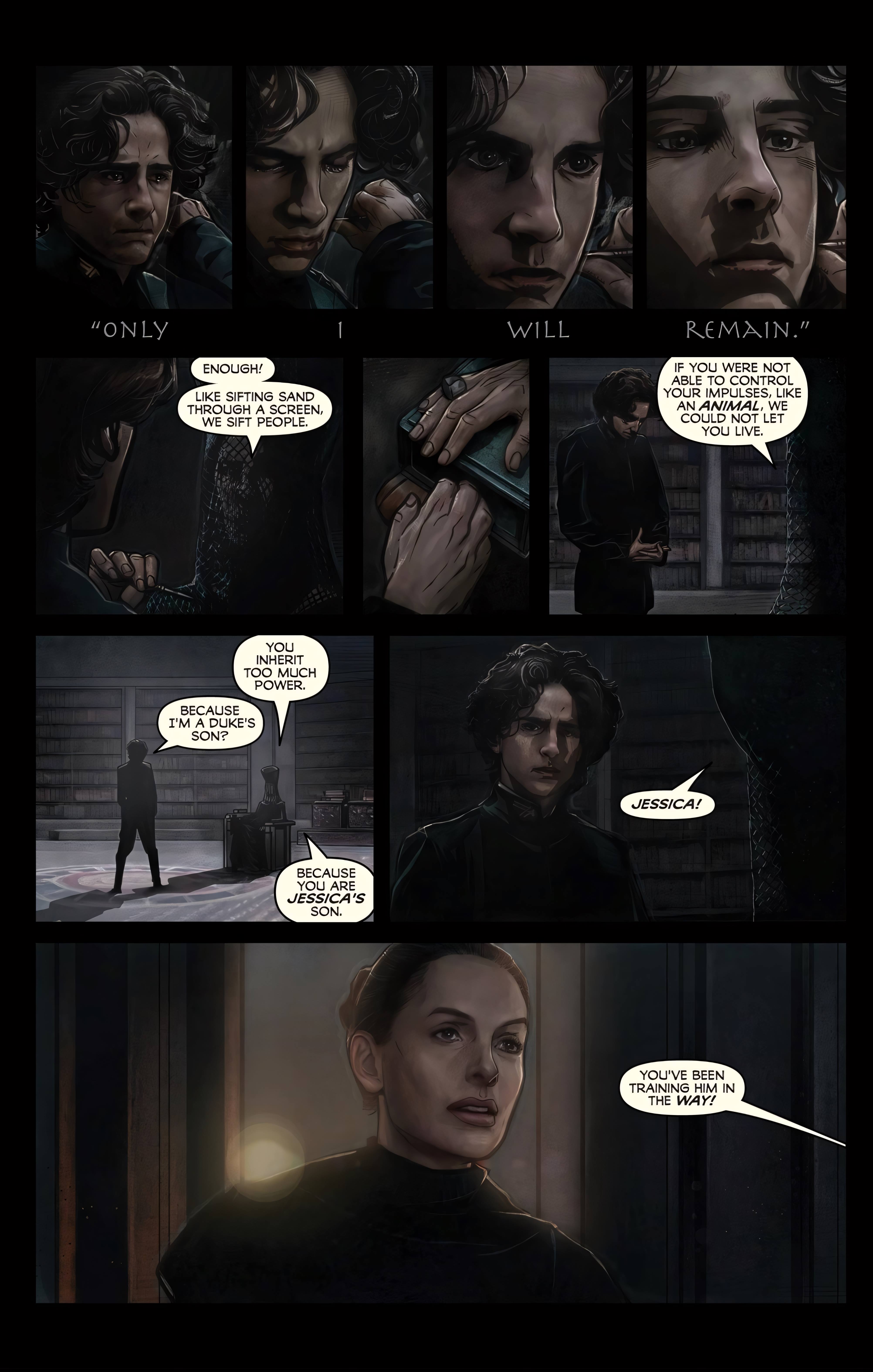 Dune: The Official Movie Graphic Novel (2022) issue GN - Page 35