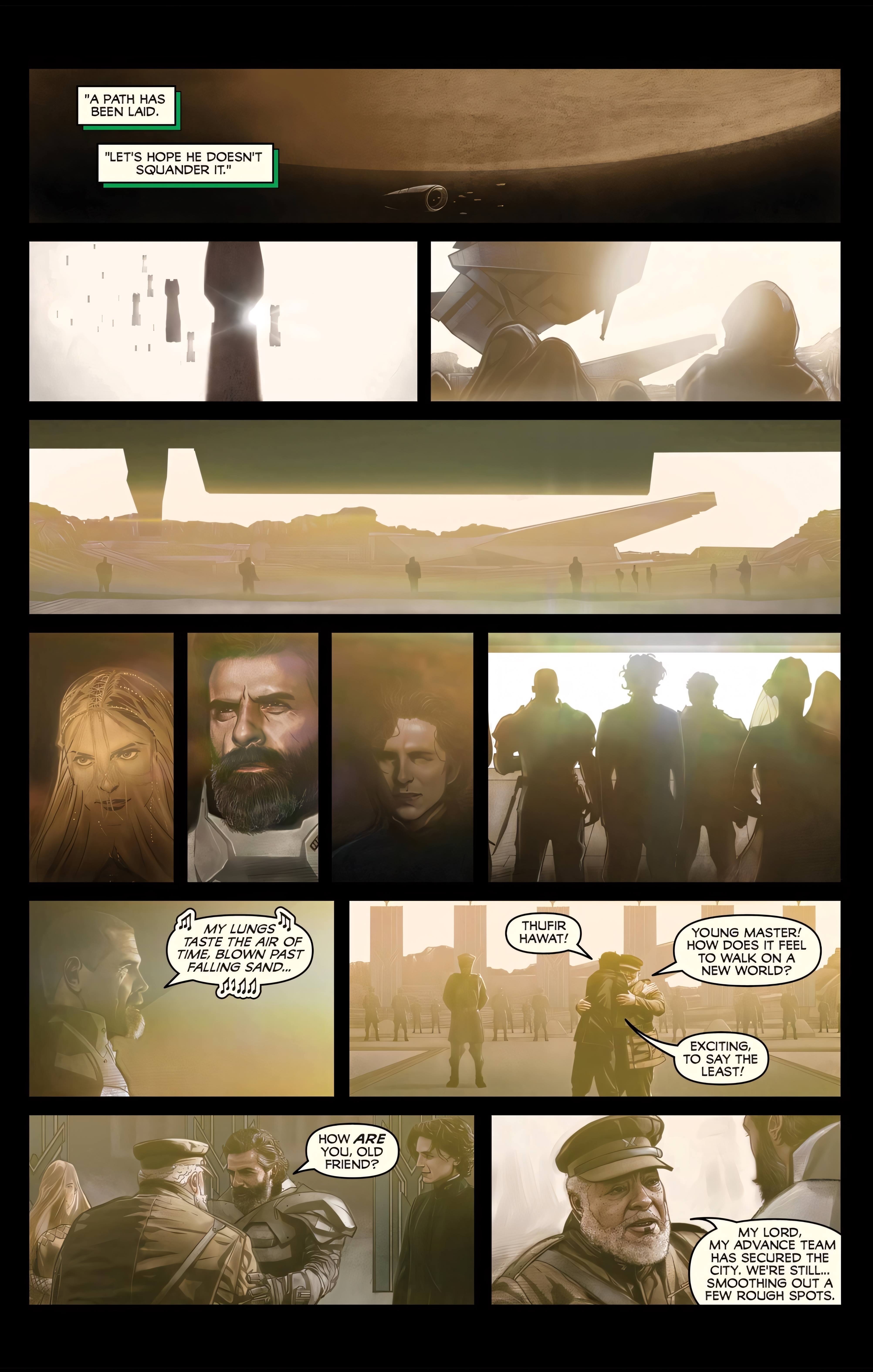 Dune: The Official Movie Graphic Novel (2022) issue GN - Page 38