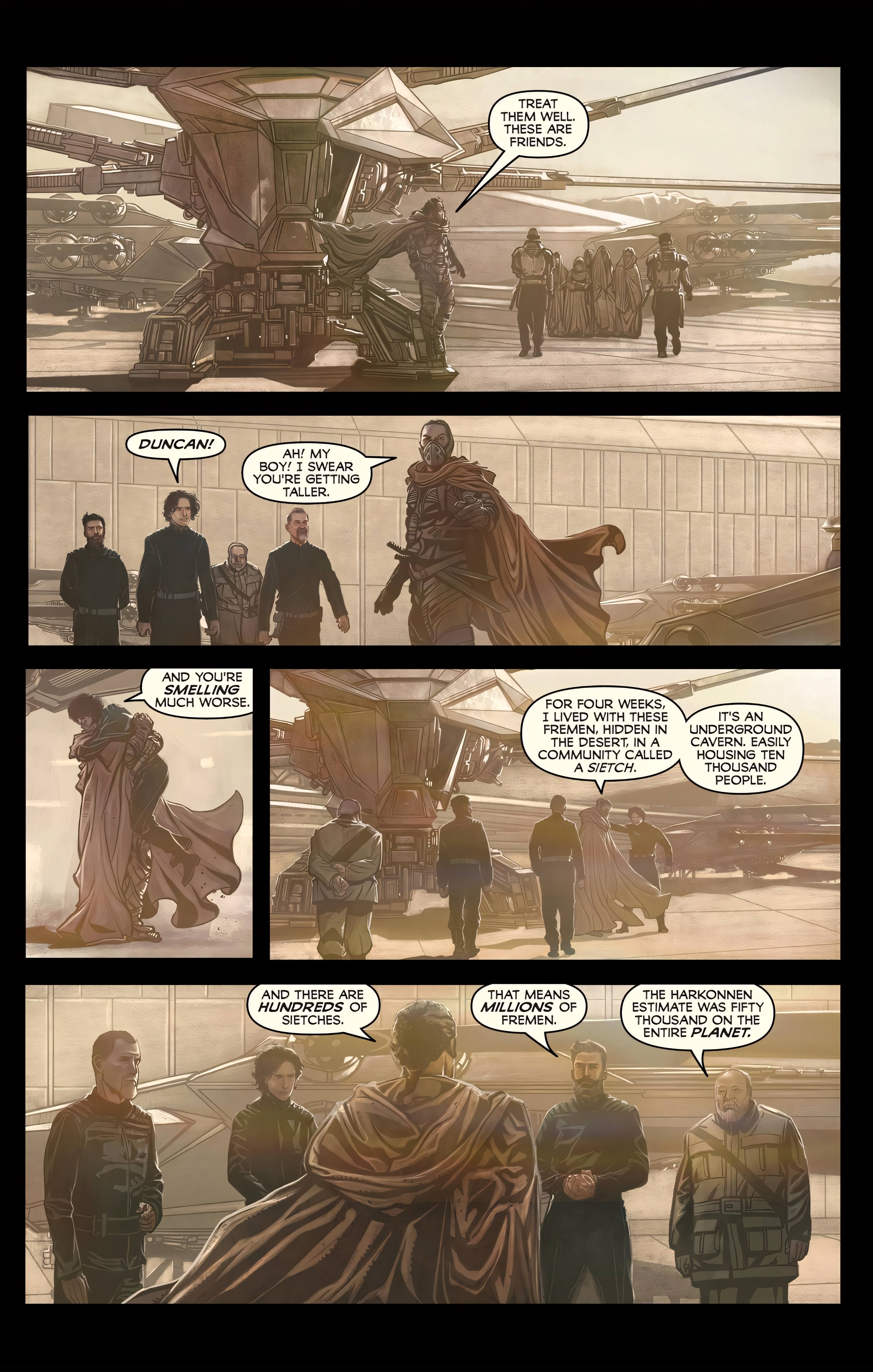 Dune: The Official Movie Graphic Novel (2022) issue GN - Page 50