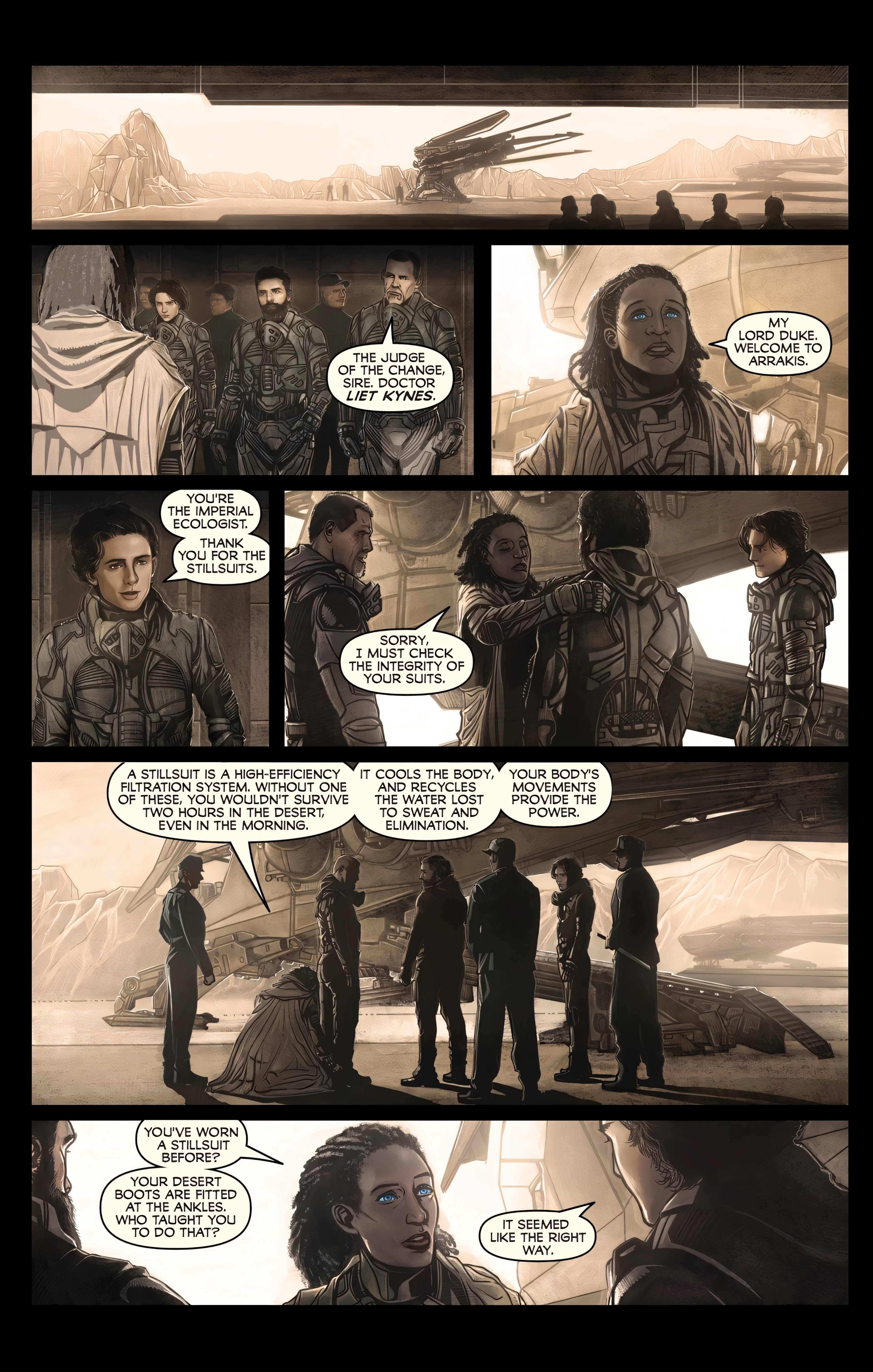 Dune: The Official Movie Graphic Novel (2022) issue GN - Page 53