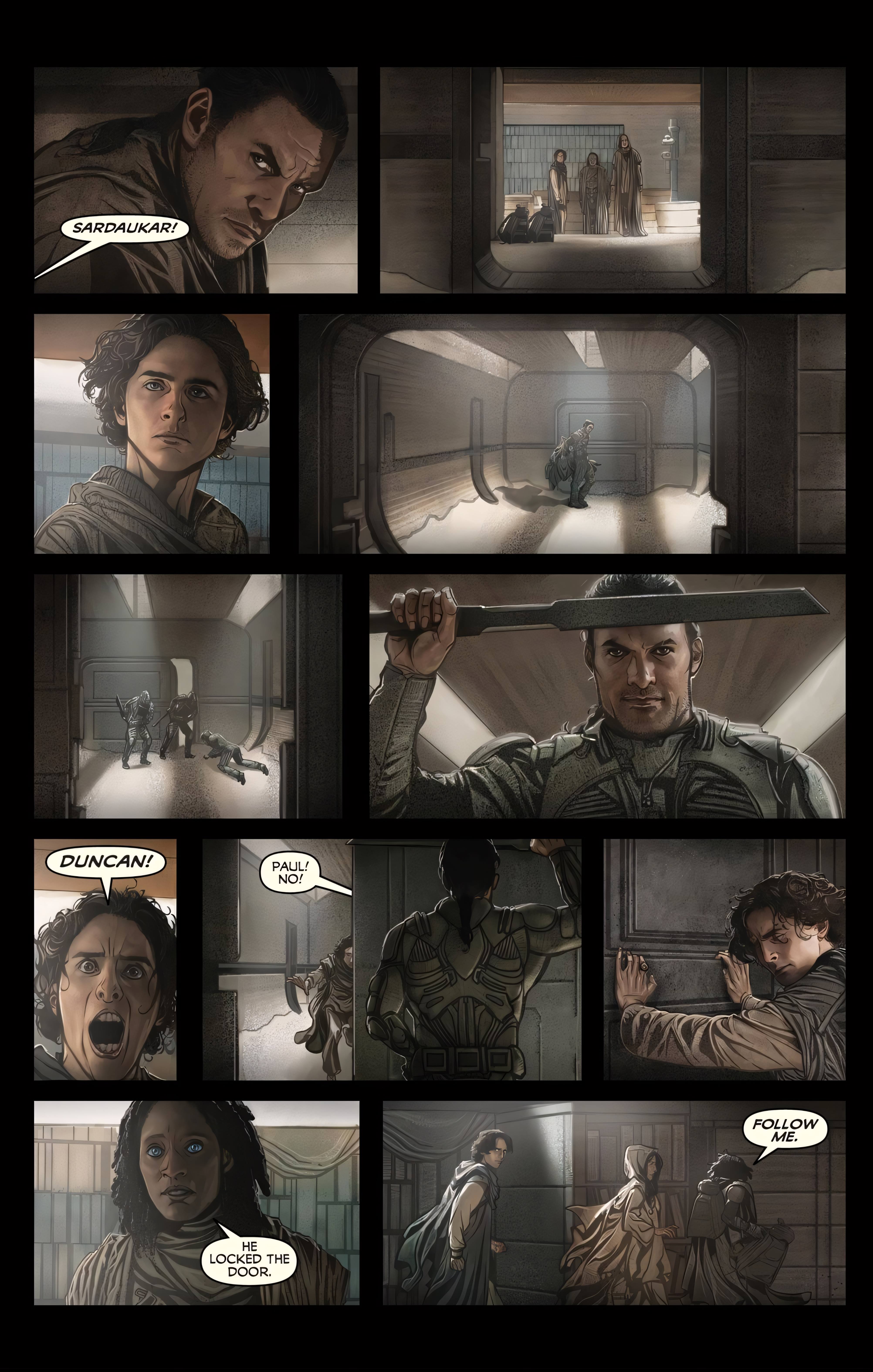 Dune: The Official Movie Graphic Novel (2022) issue GN - Page 90