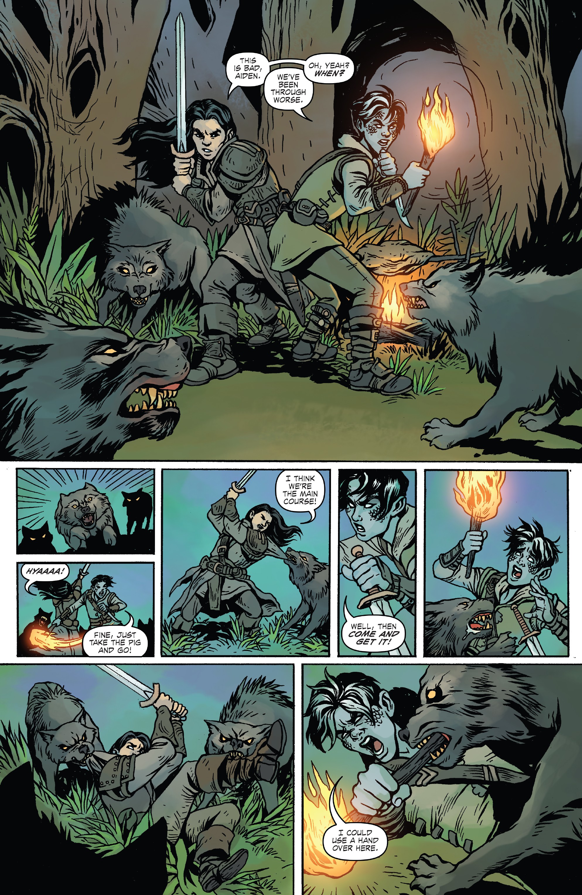 Dungeons And Dragons: A Darkened Wish (2019-) issue 1 - Page 9