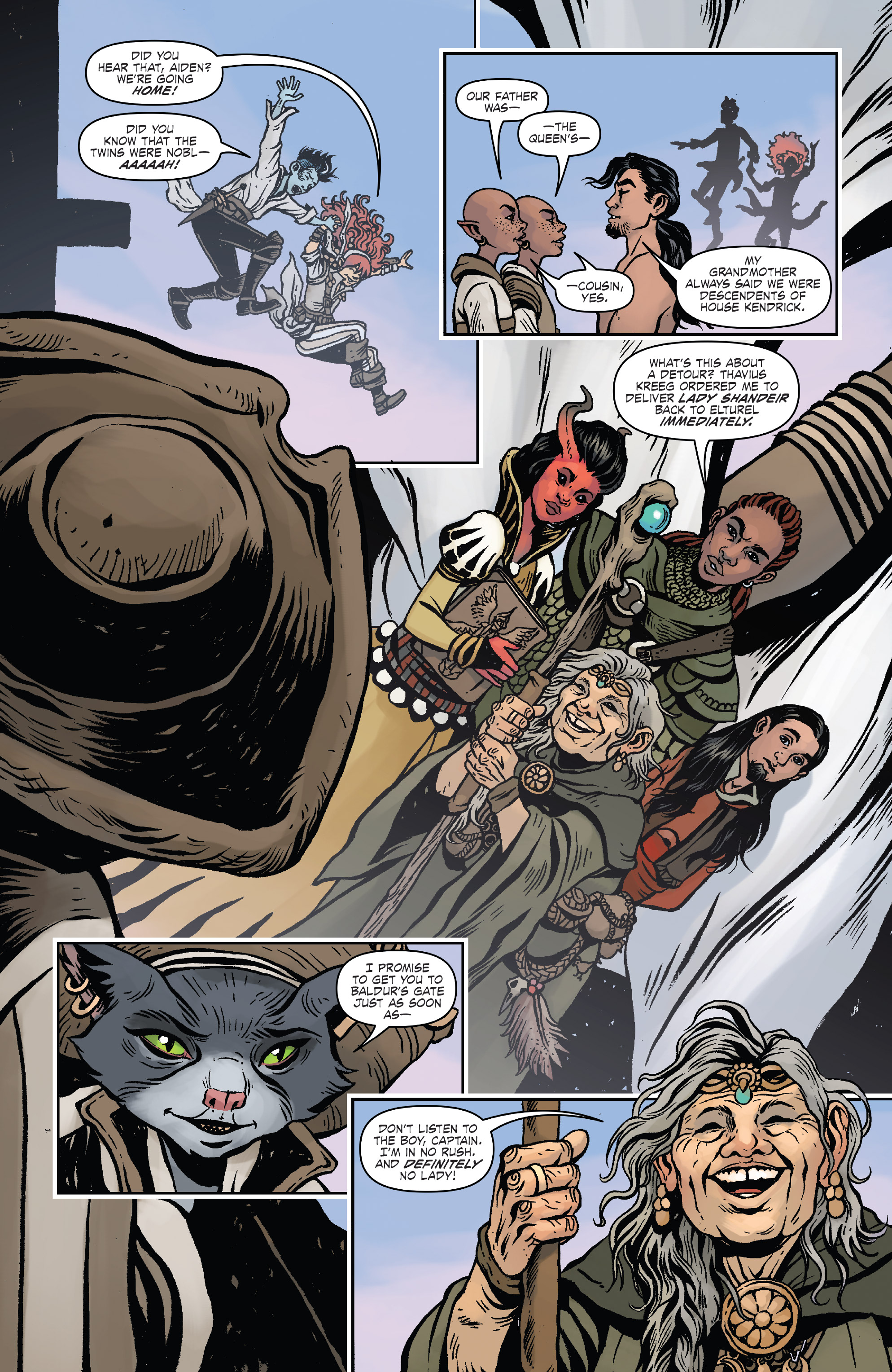 Dungeons And Dragons: A Darkened Wish (2019-) issue 2 - Page 10