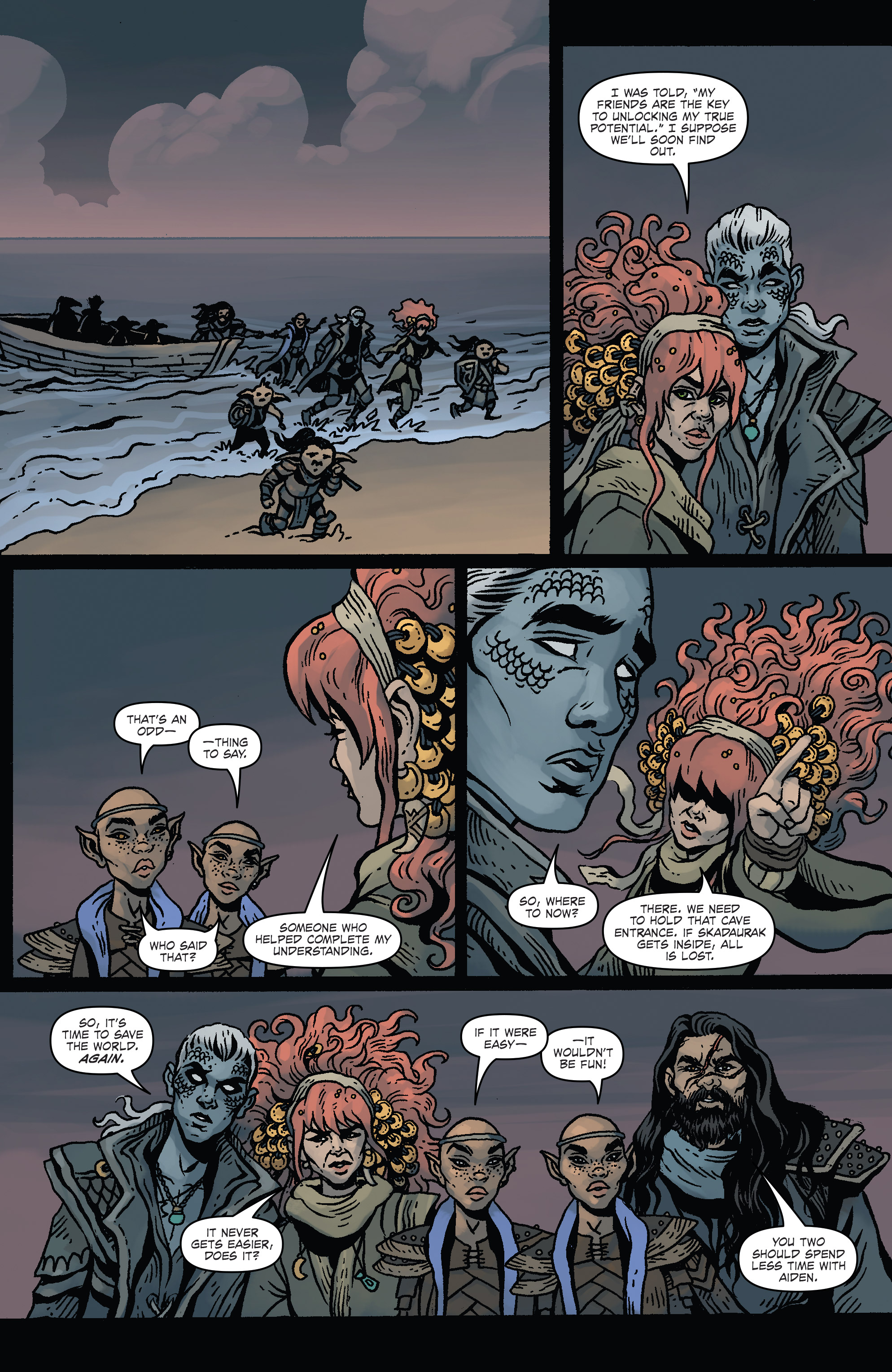 Dungeons And Dragons: A Darkened Wish (2019-) issue 4 - Page 21