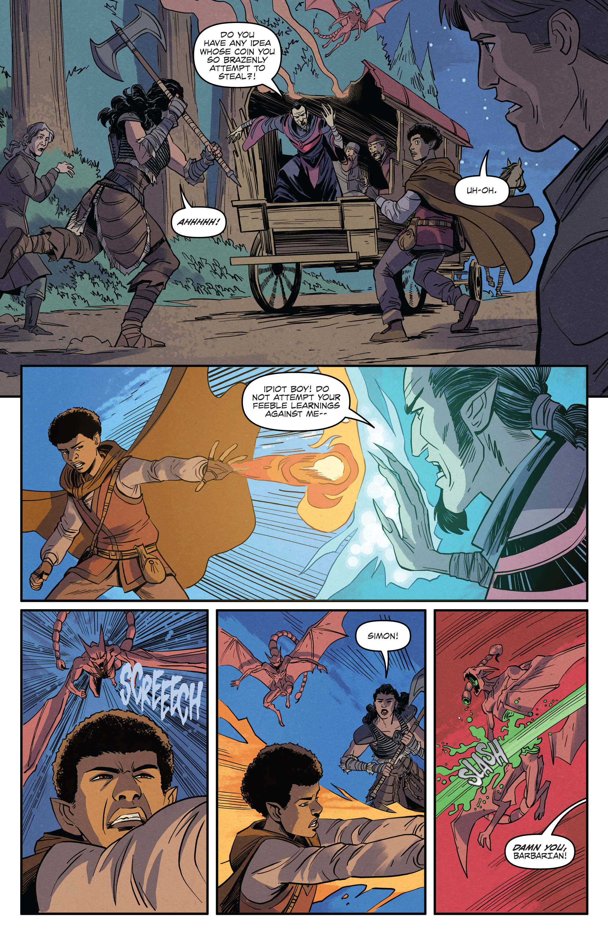 Dungeons and Dragons: Honor Among Thieves - The Feast of the Moon (2023) issue HC - Page 9