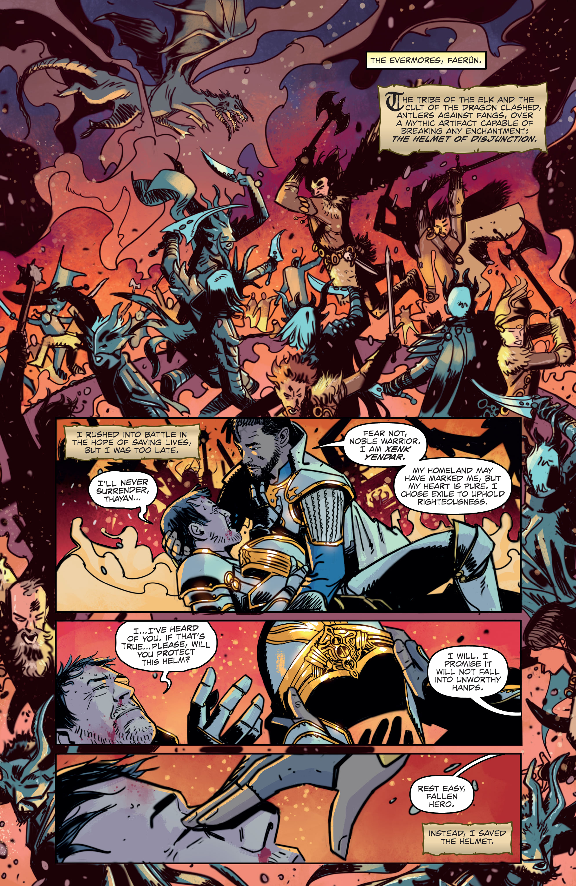 Dungeons and Dragons: Honor Among Thieves - The Feast of the Moon (2023) issue HC - Page 64