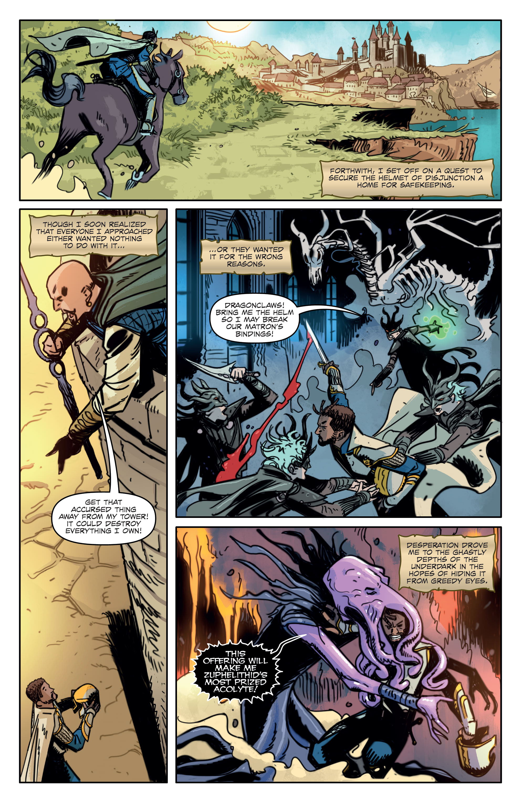 Dungeons and Dragons: Honor Among Thieves - The Feast of the Moon (2023) issue HC - Page 65