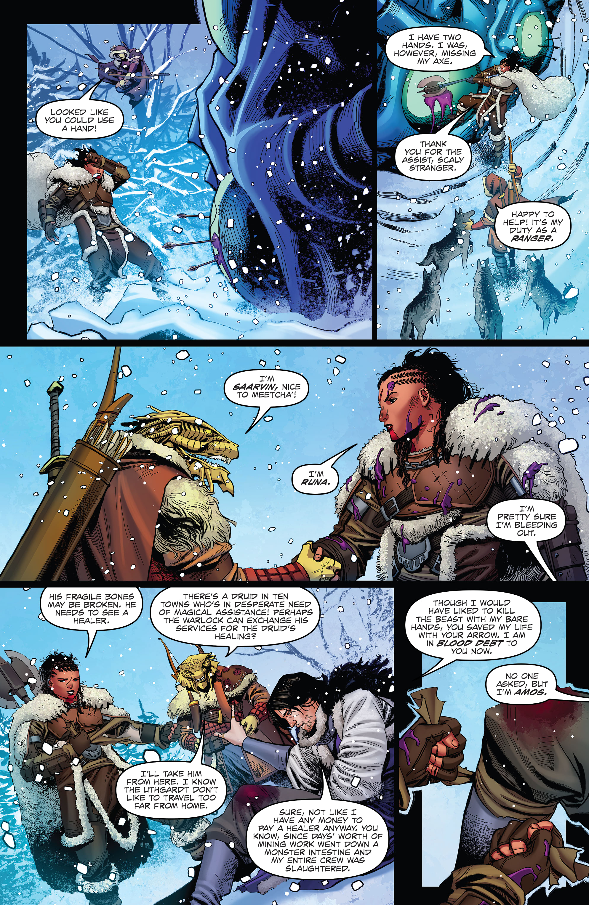 Dungeons & Dragons: At the Spine of the World (2020) issue 1 - Page 12