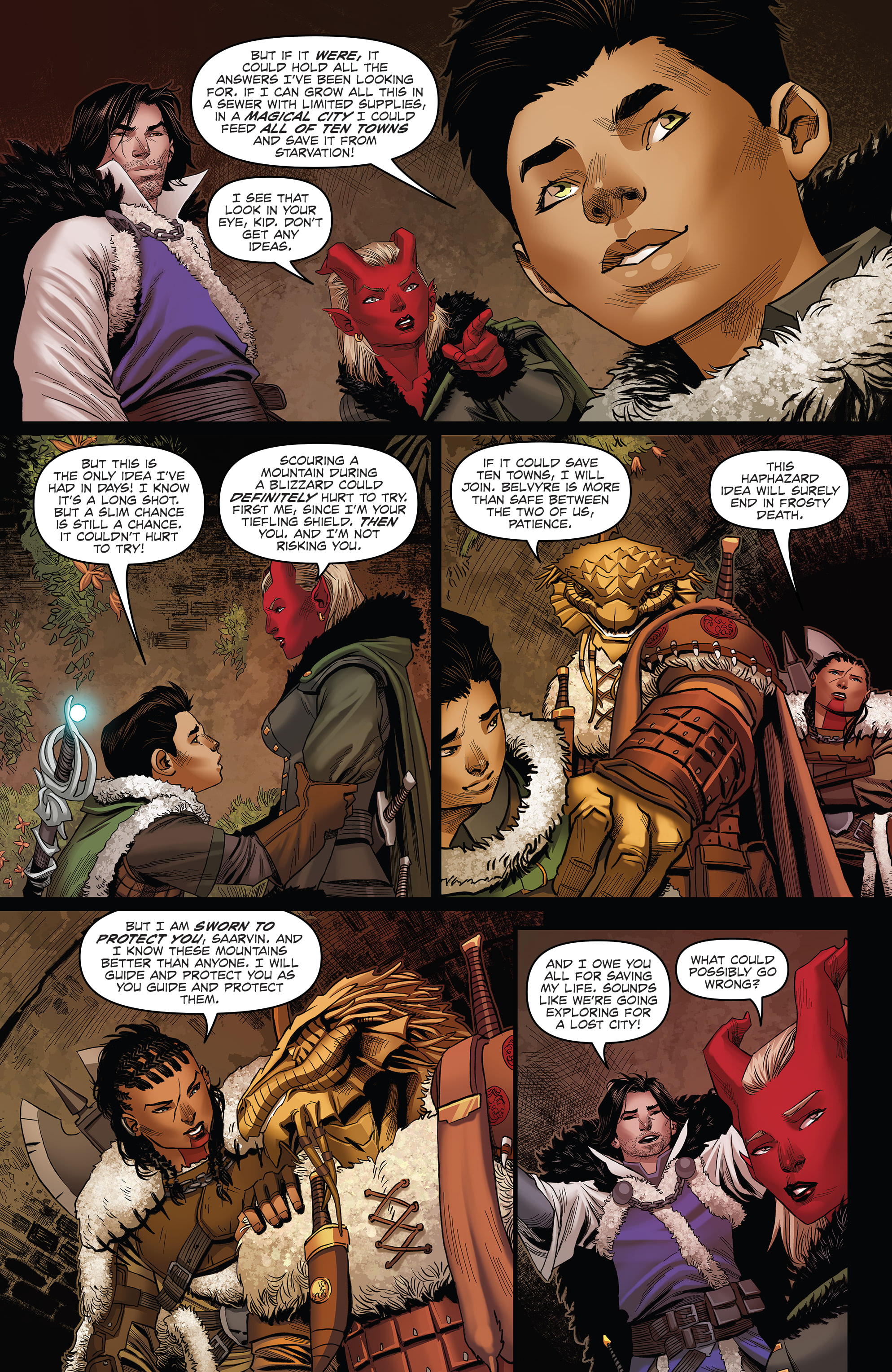 Dungeons & Dragons: At the Spine of the World (2020) issue 1 - Page 19