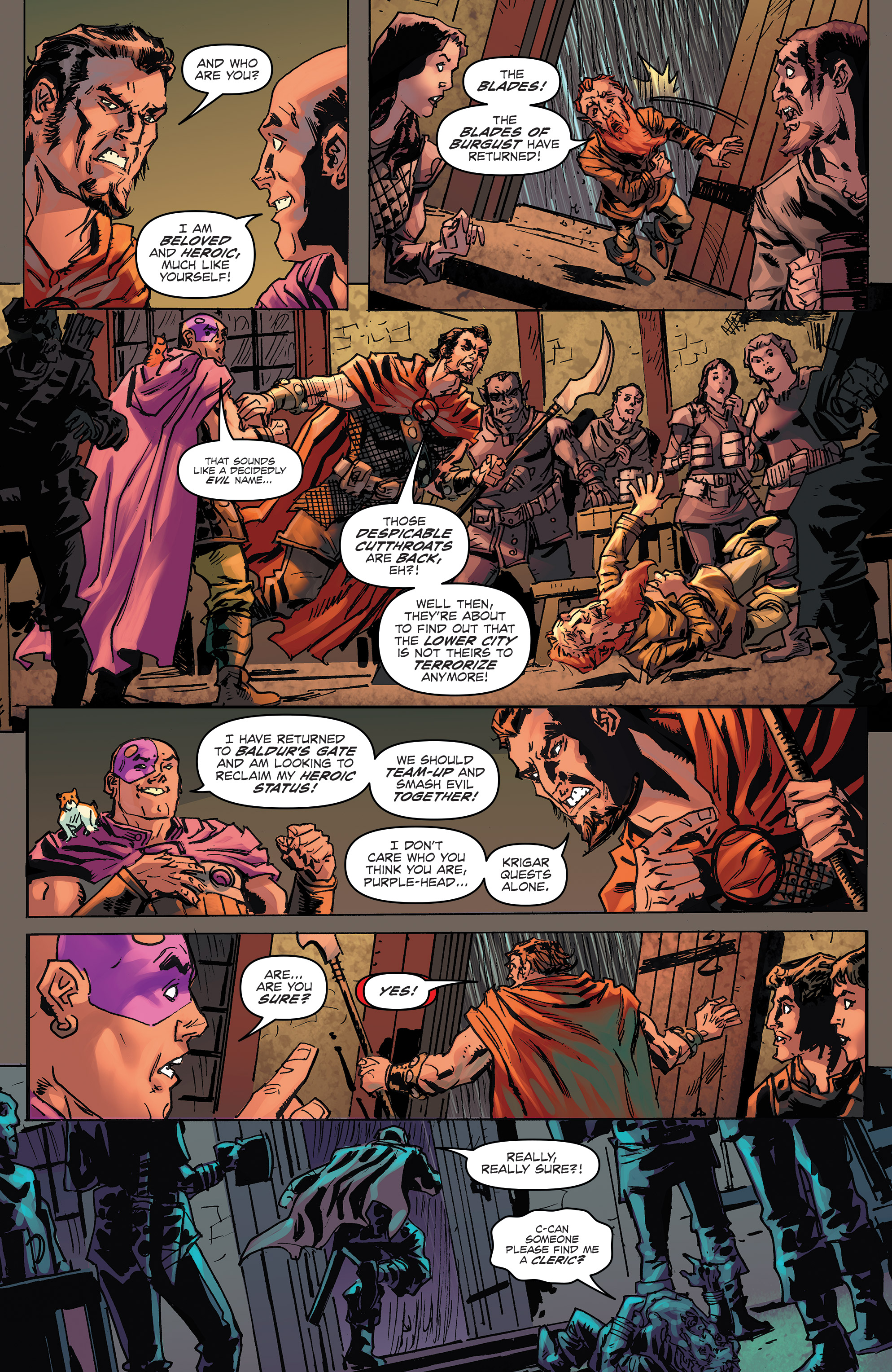 Dungeons & Dragons: Evil at Baldur's Gate (2018-) issue 1 - Page 10