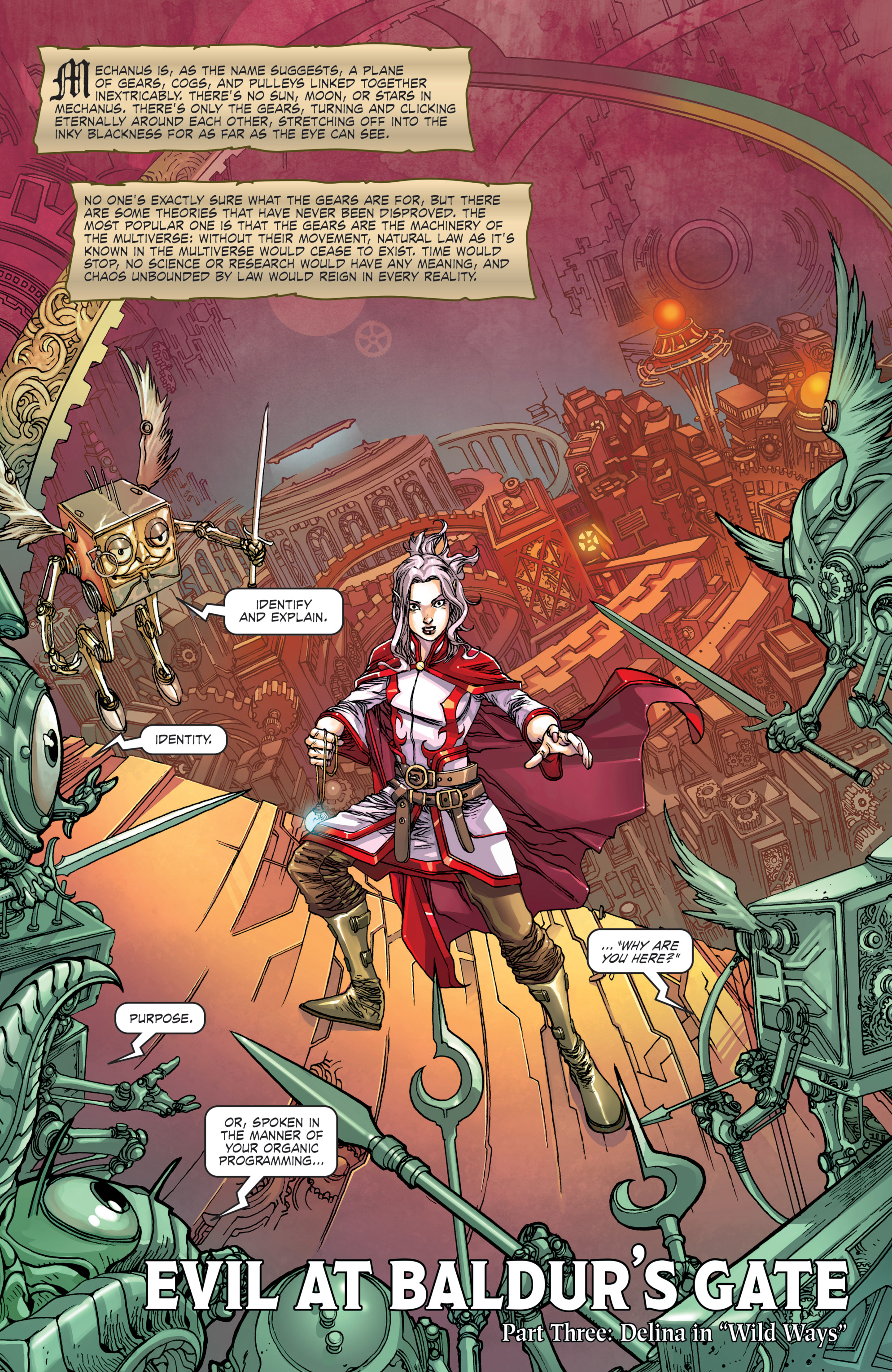 Dungeons & Dragons: Evil at Baldur's Gate (2018-) issue 3 - Page 3