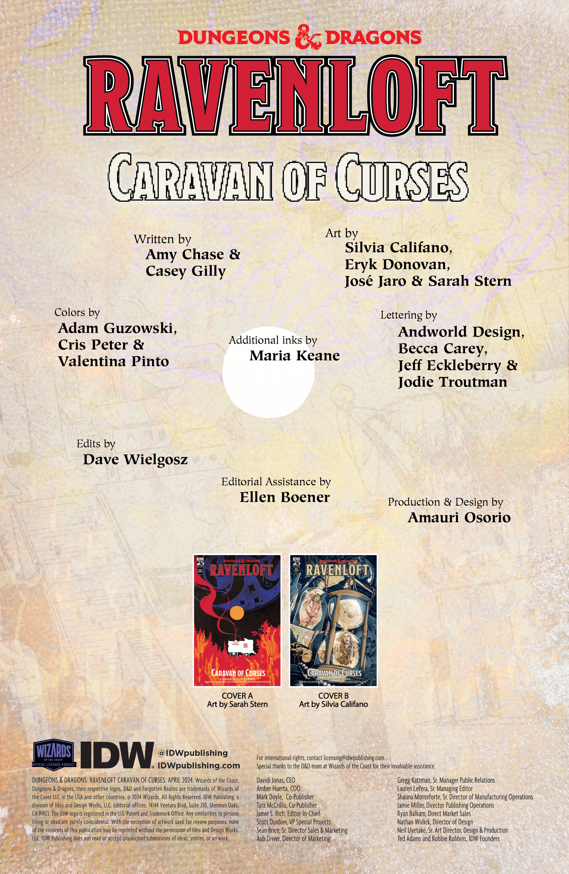 Dungeons & Dragons Ravenloft: Caravan of Curses (2024-): Chapter 1 - Page 2