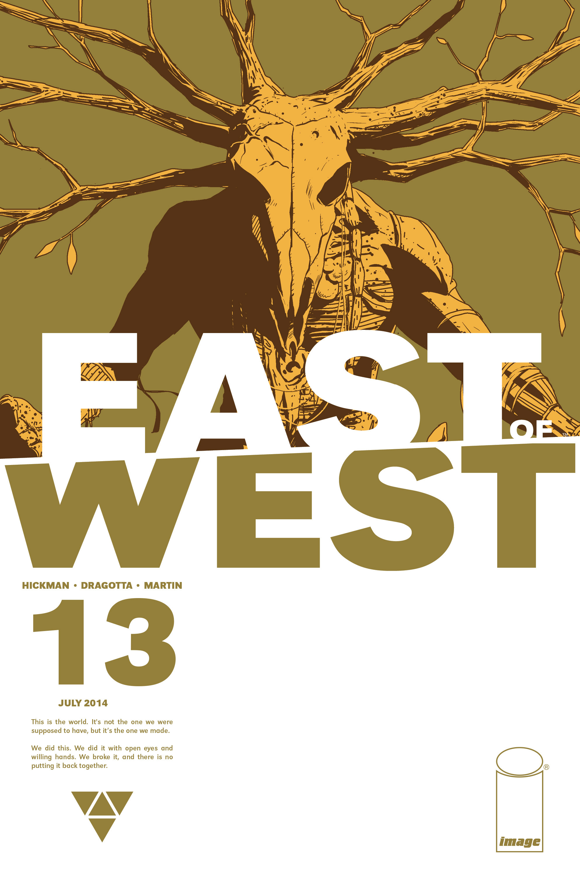 West 13. East and West.