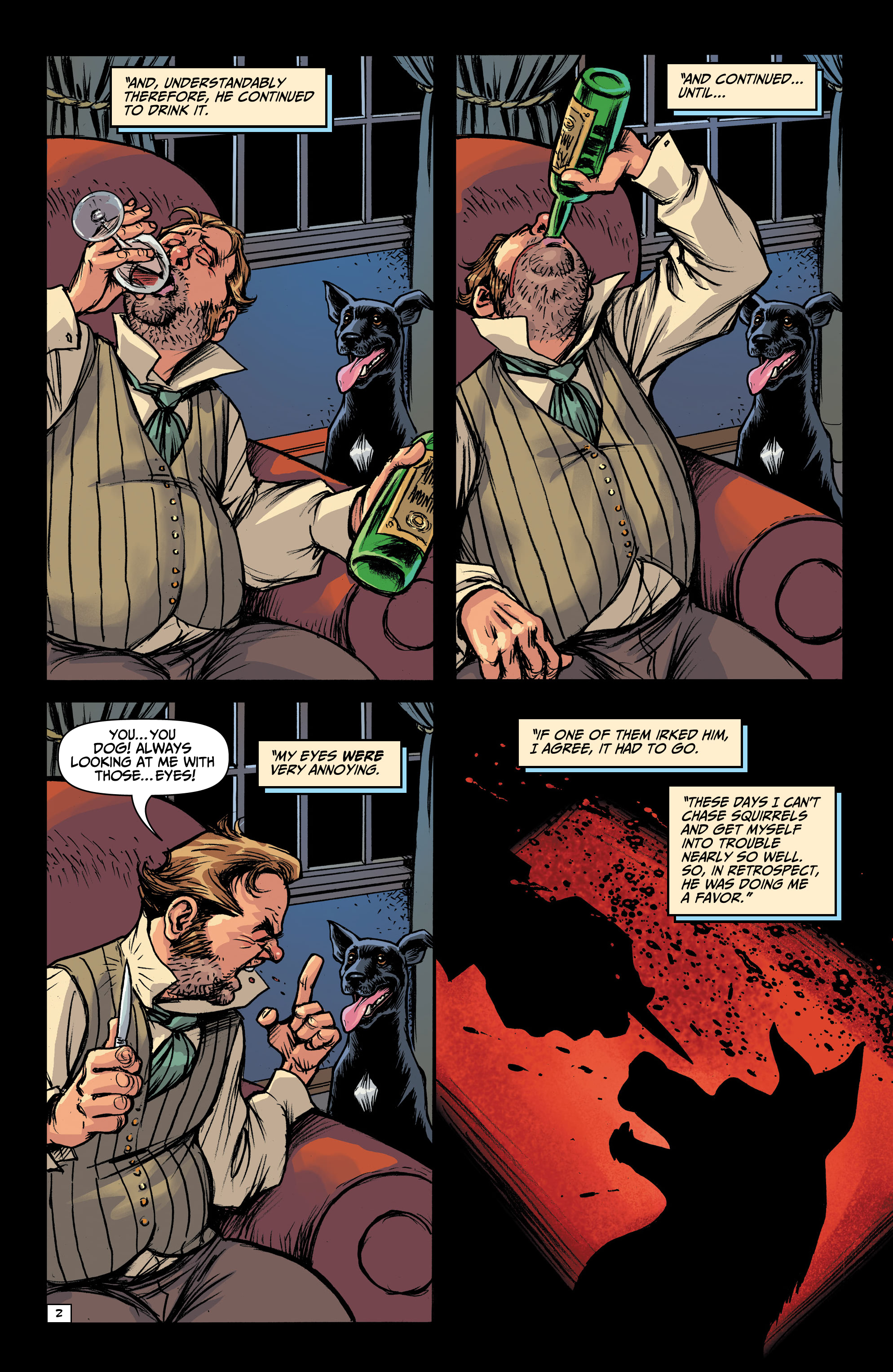 Edgar Allan Poe's Snifter Of Blood (2020-) issue 1 - Page 4