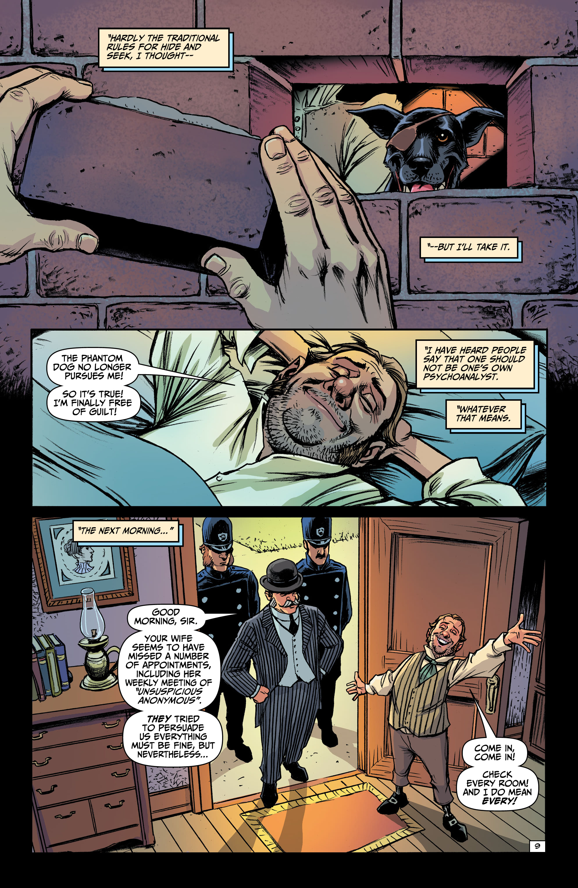 Edgar Allan Poe's Snifter Of Blood (2020-) issue 1 - Page 11