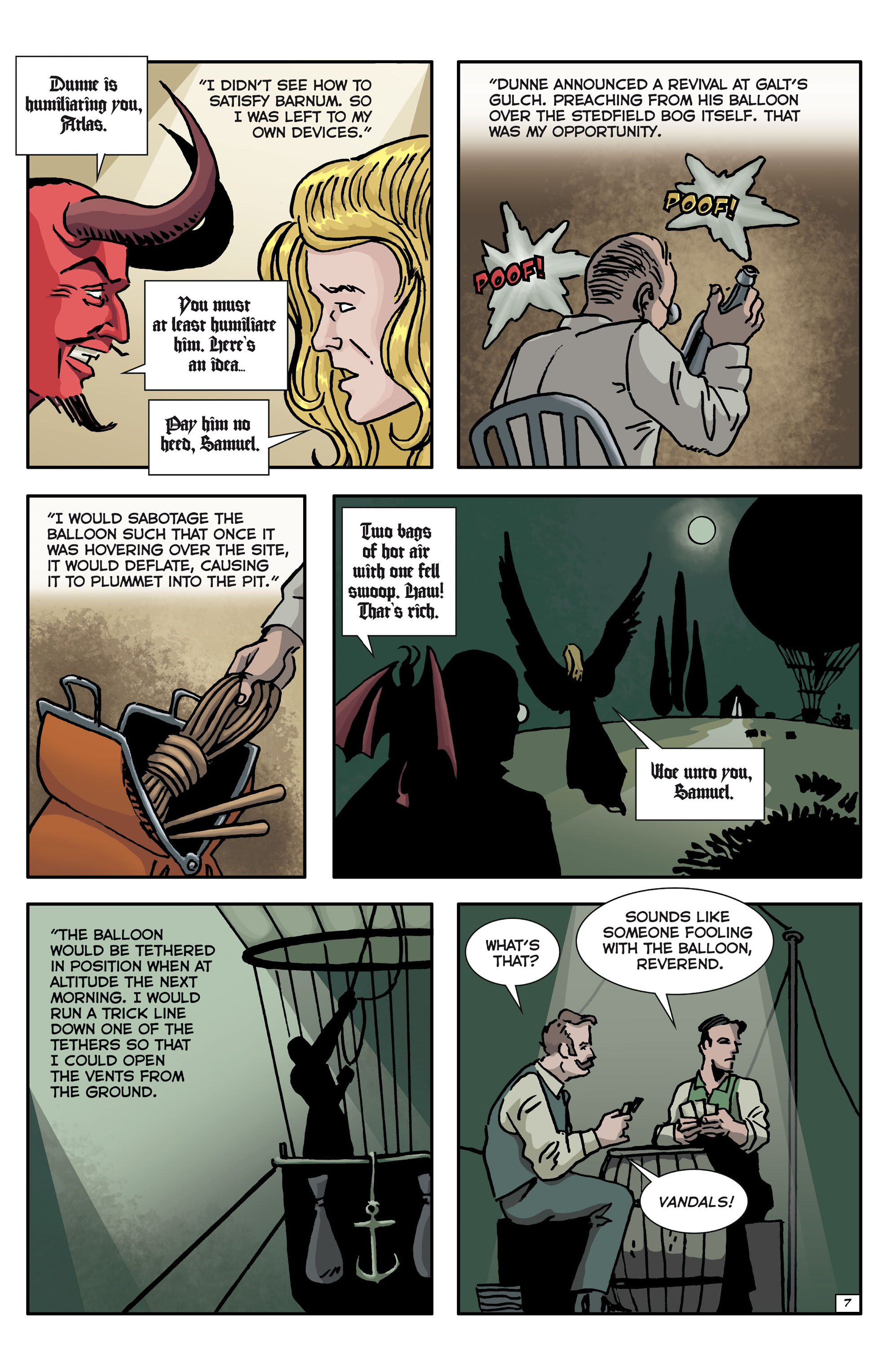 Edgar Allan Poe's Snifter Of Blood (2020-) issue 1 - Page 21