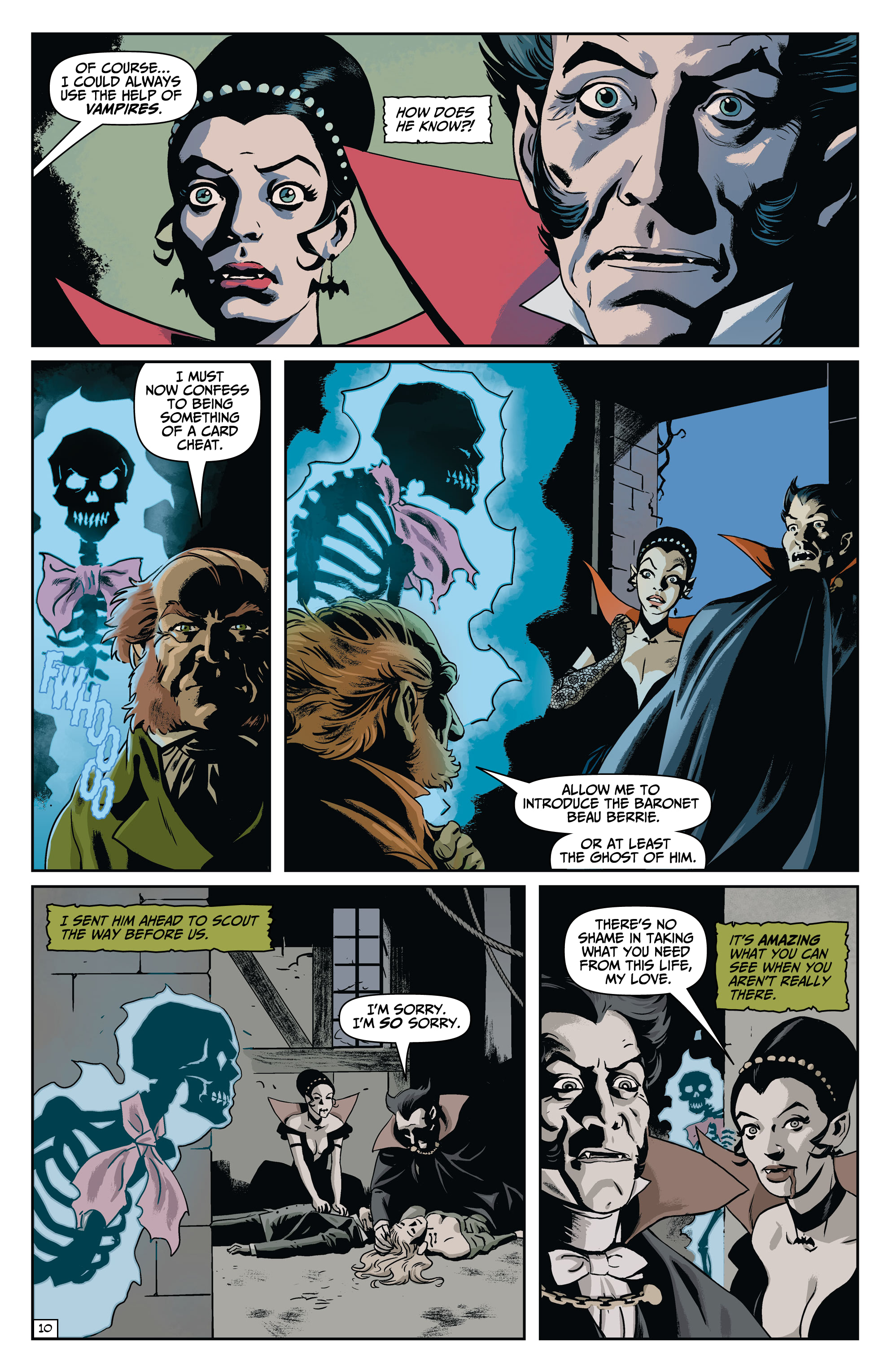 Edgar Allan Poe's Snifter Of Blood (2020-) issue 2 - Page 12