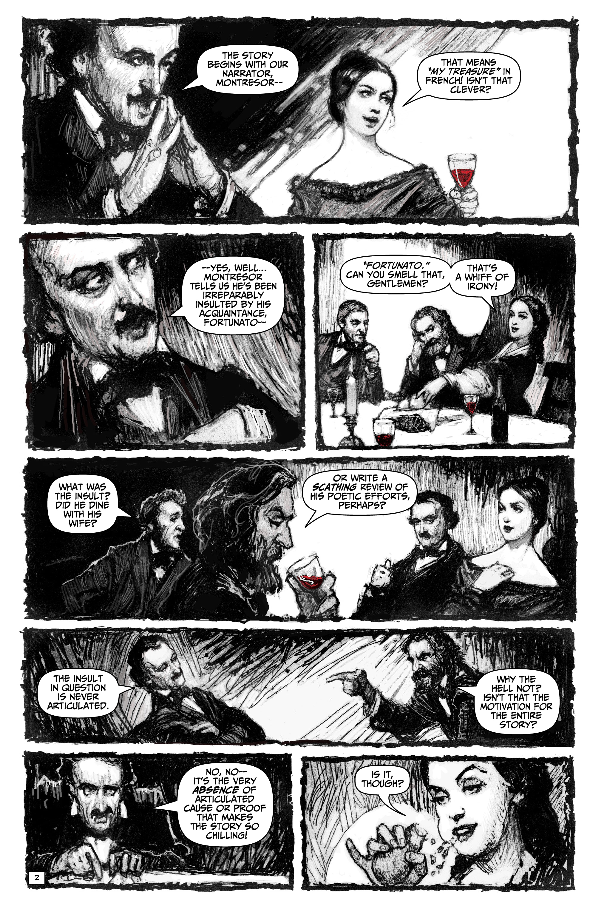 Edgar Allan Poe's Snifter Of Blood (2020-) issue 2 - Page 20