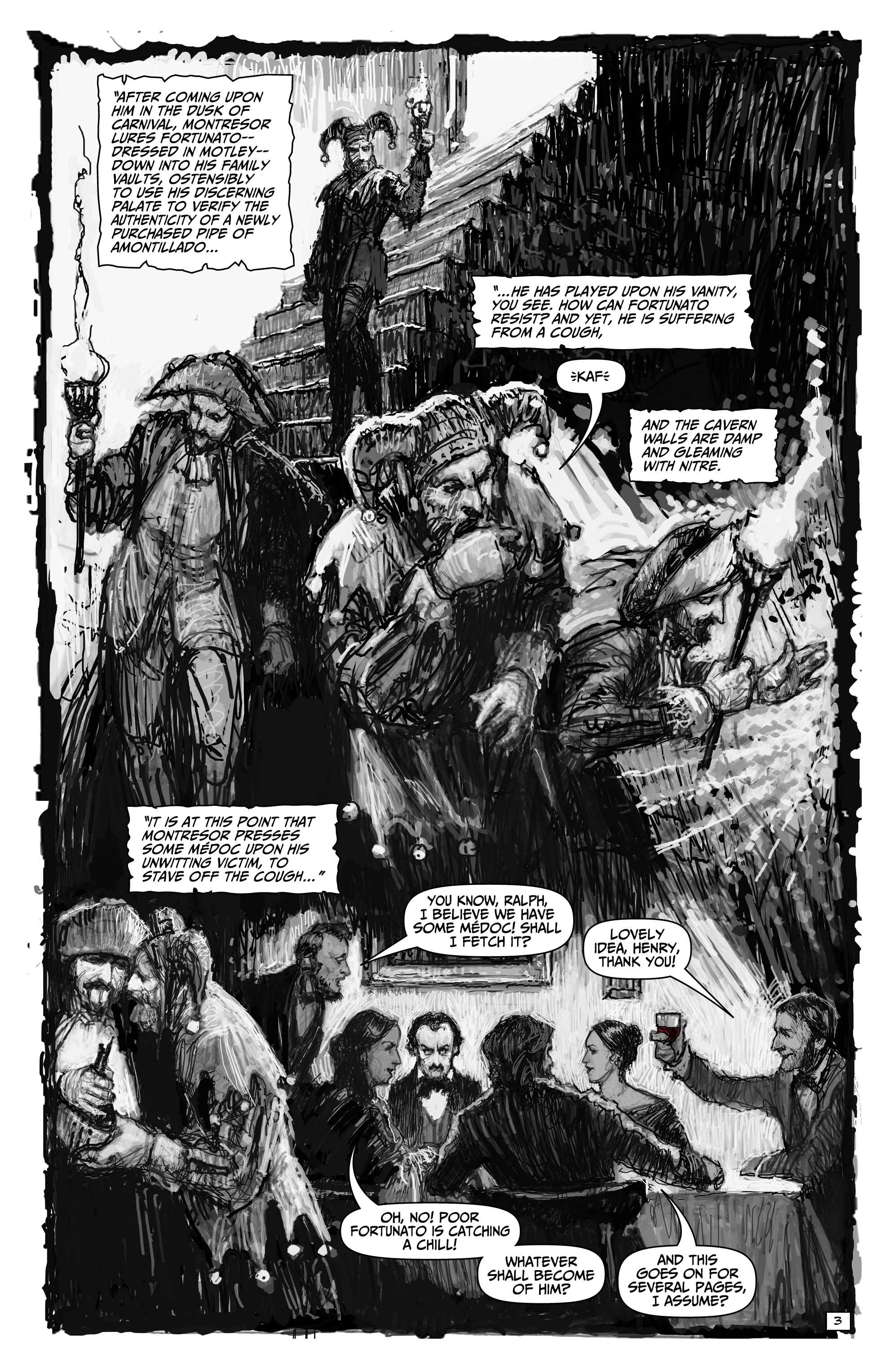 Edgar Allan Poe's Snifter Of Blood (2020-) issue 2 - Page 21