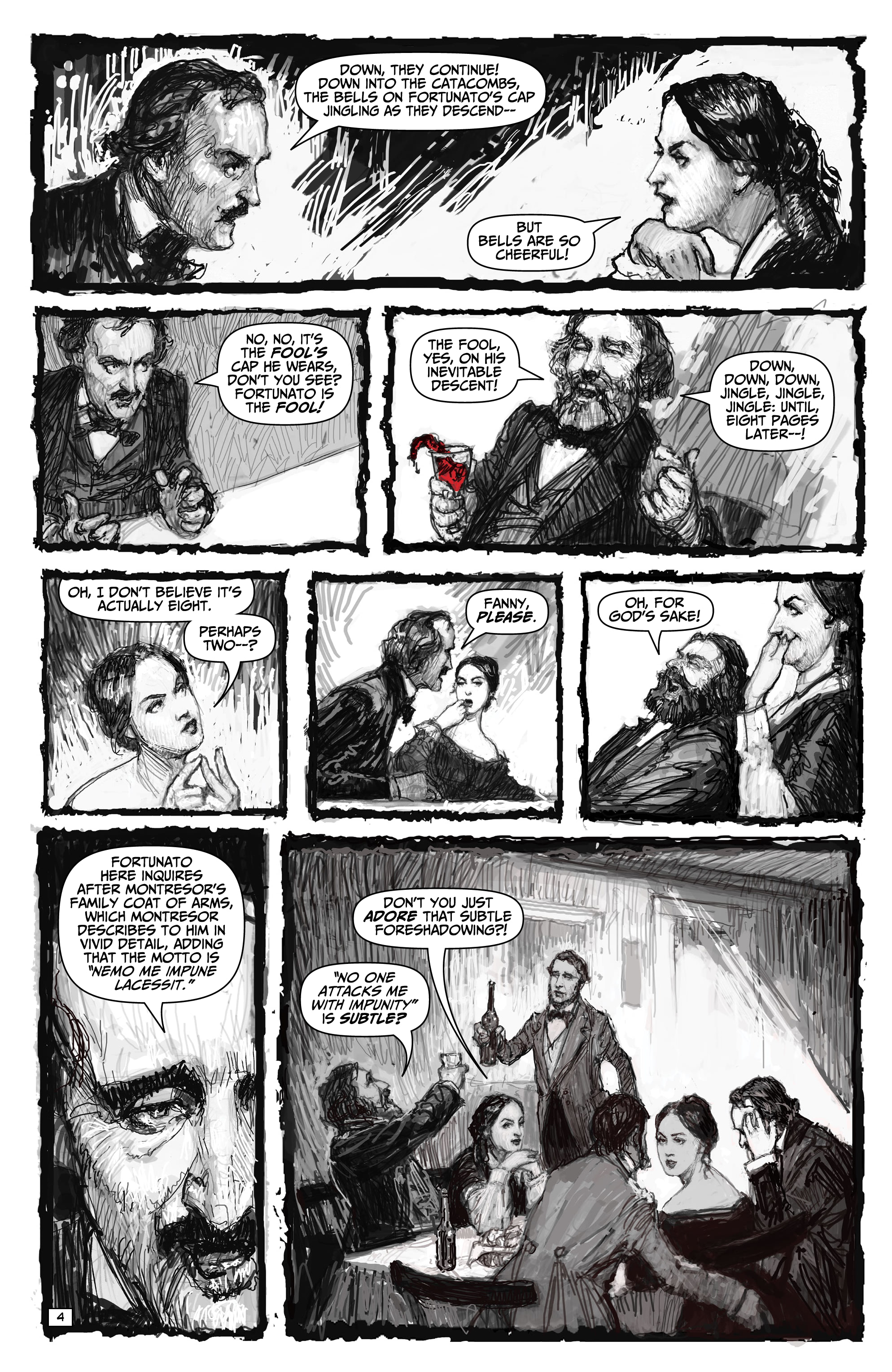 Edgar Allan Poe's Snifter Of Blood (2020-) issue 2 - Page 22