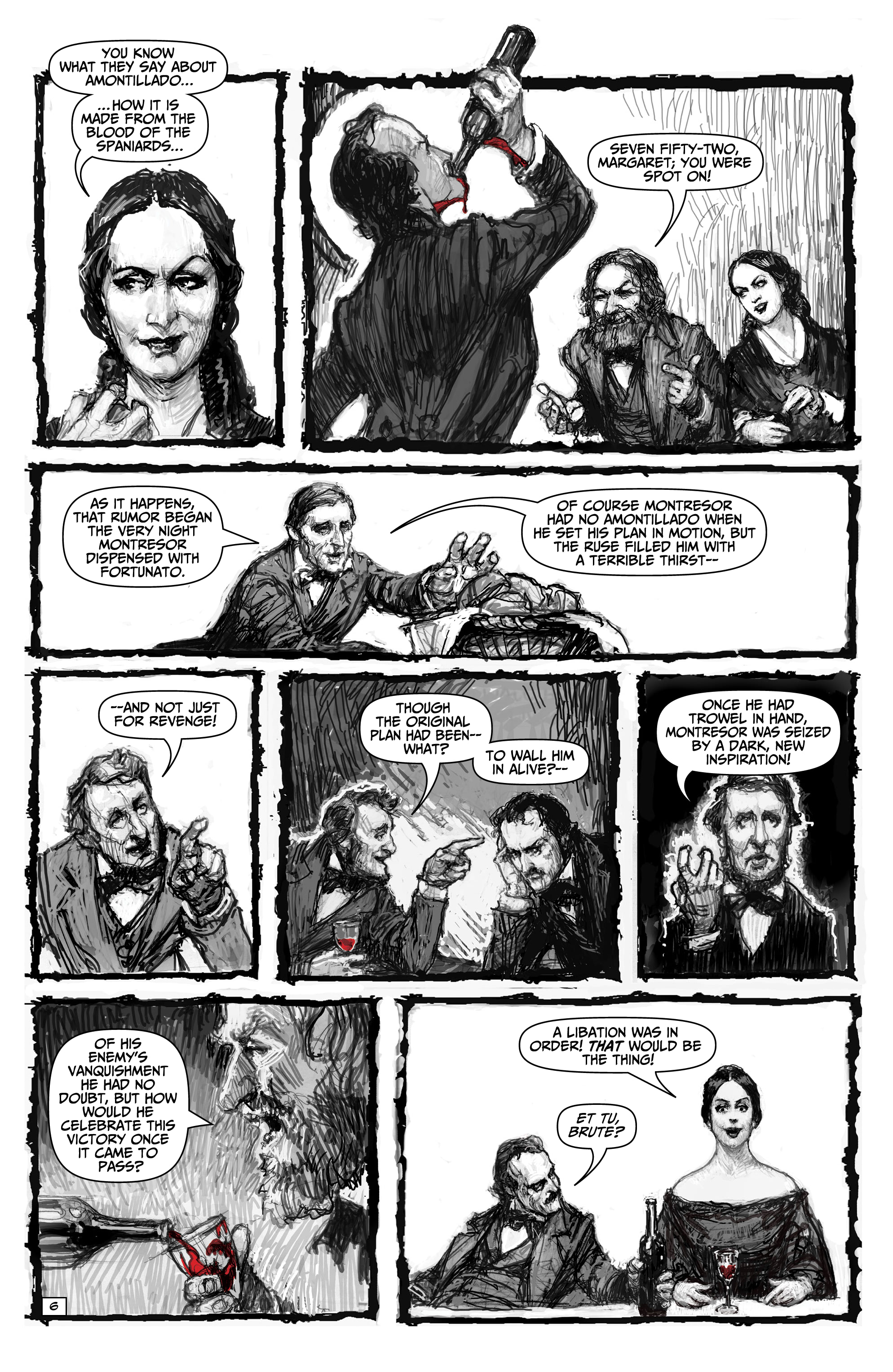 Edgar Allan Poe's Snifter Of Blood (2020-) issue 2 - Page 24