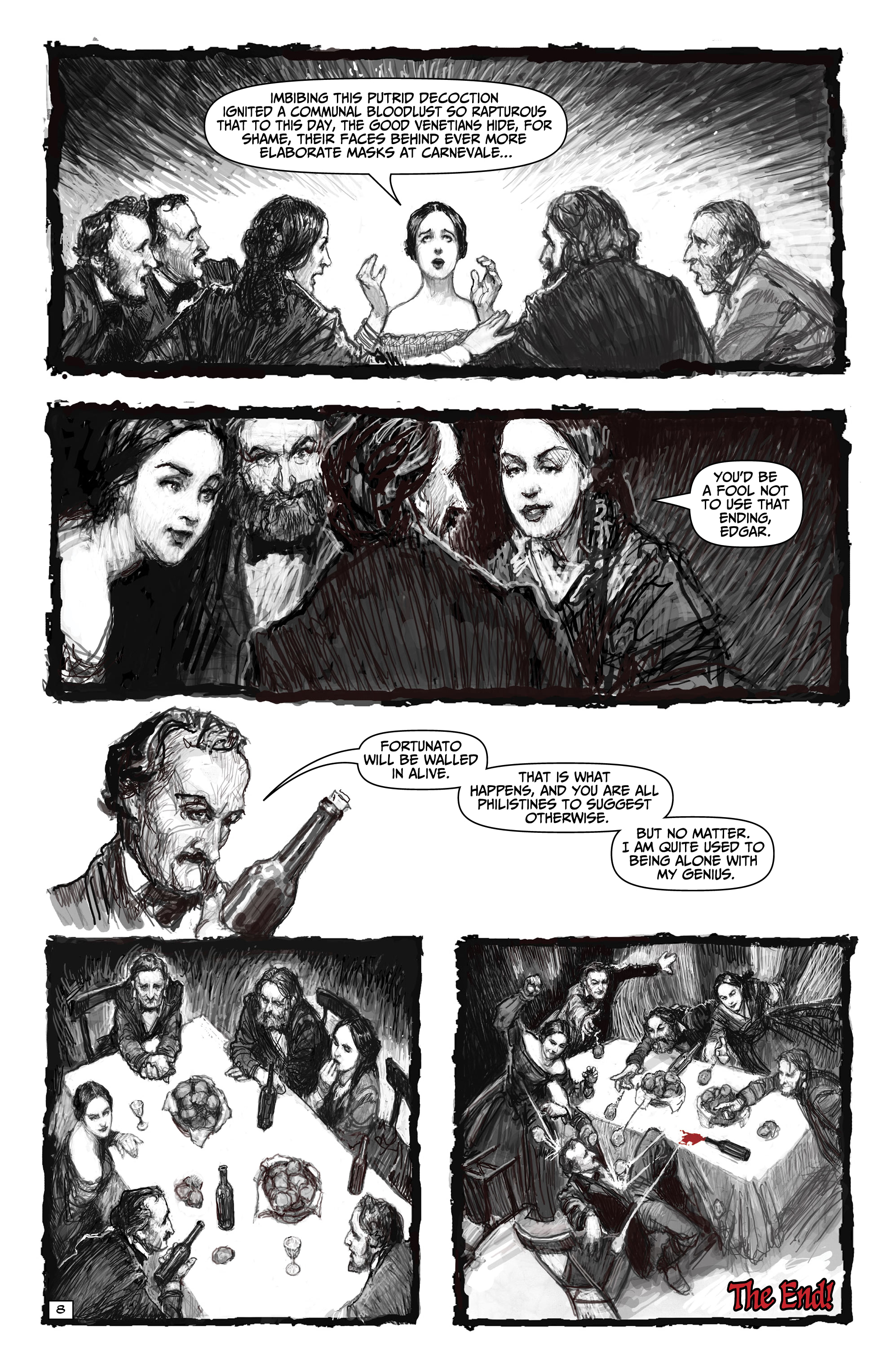 Edgar Allan Poe's Snifter Of Blood (2020-) issue 2 - Page 26