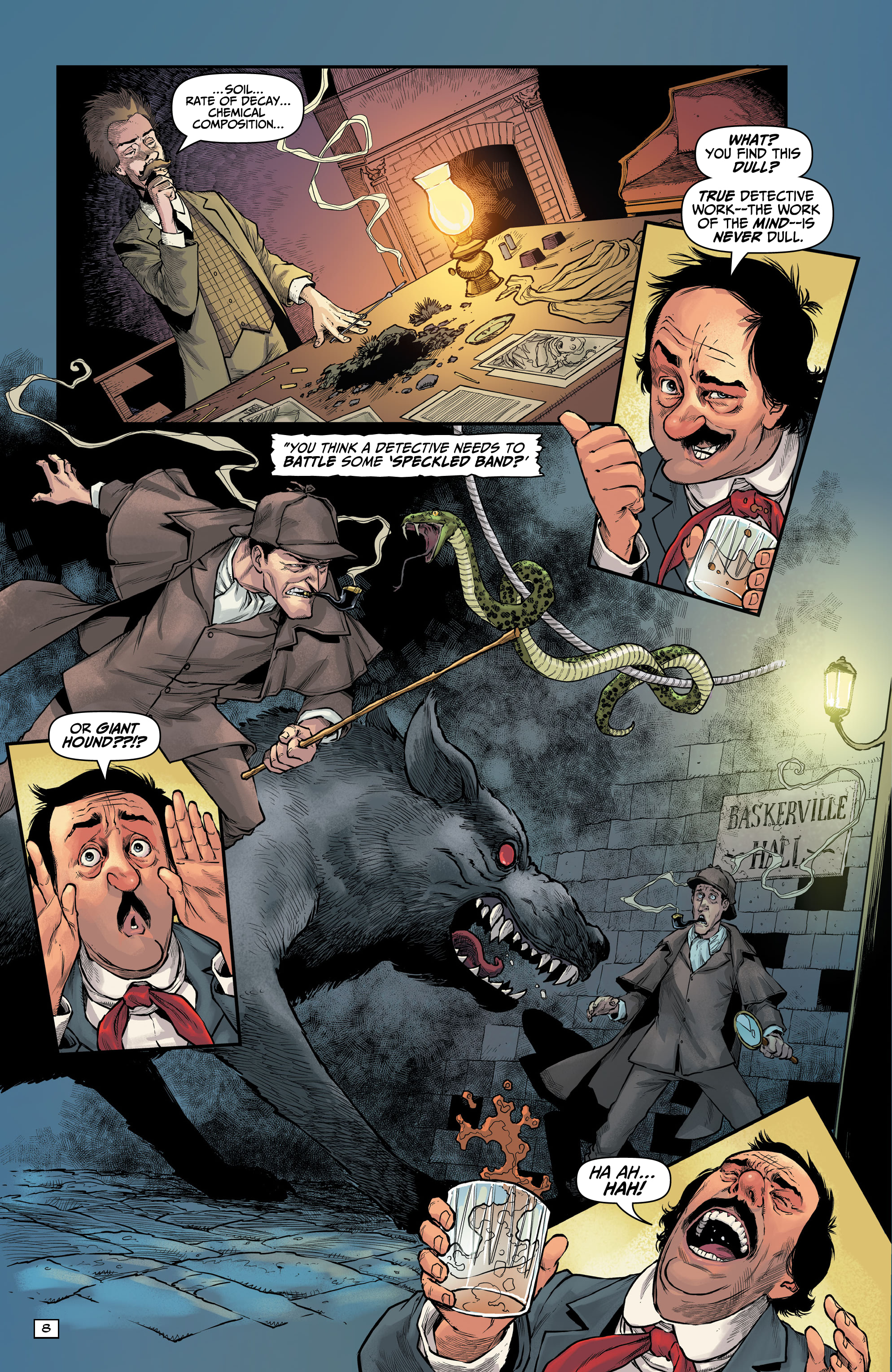 Edgar Allan Poe's Snifter Of Blood (2020-) issue 3 - Page 10