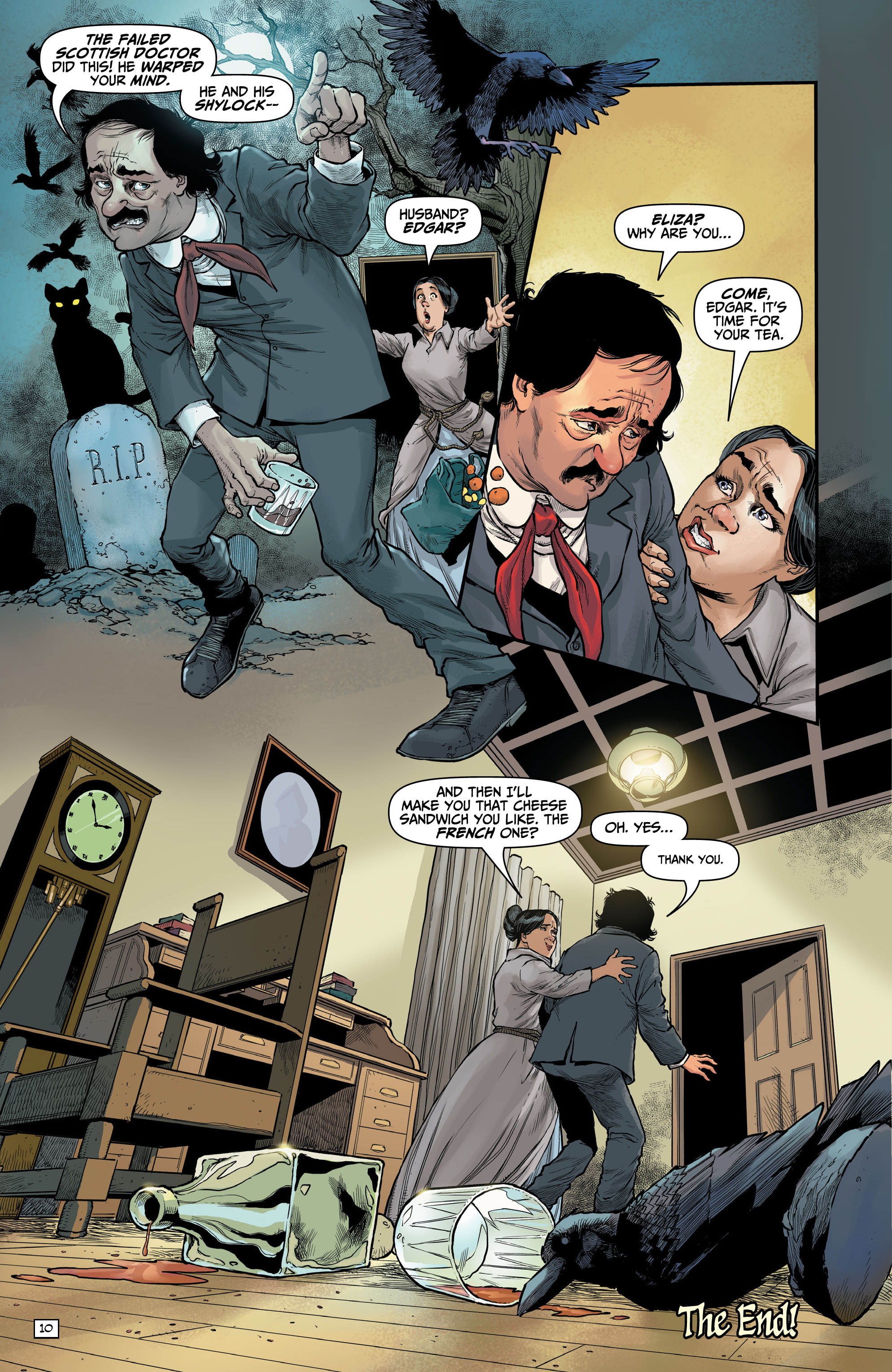 Edgar Allan Poe's Snifter Of Blood (2020-) issue 3 - Page 12