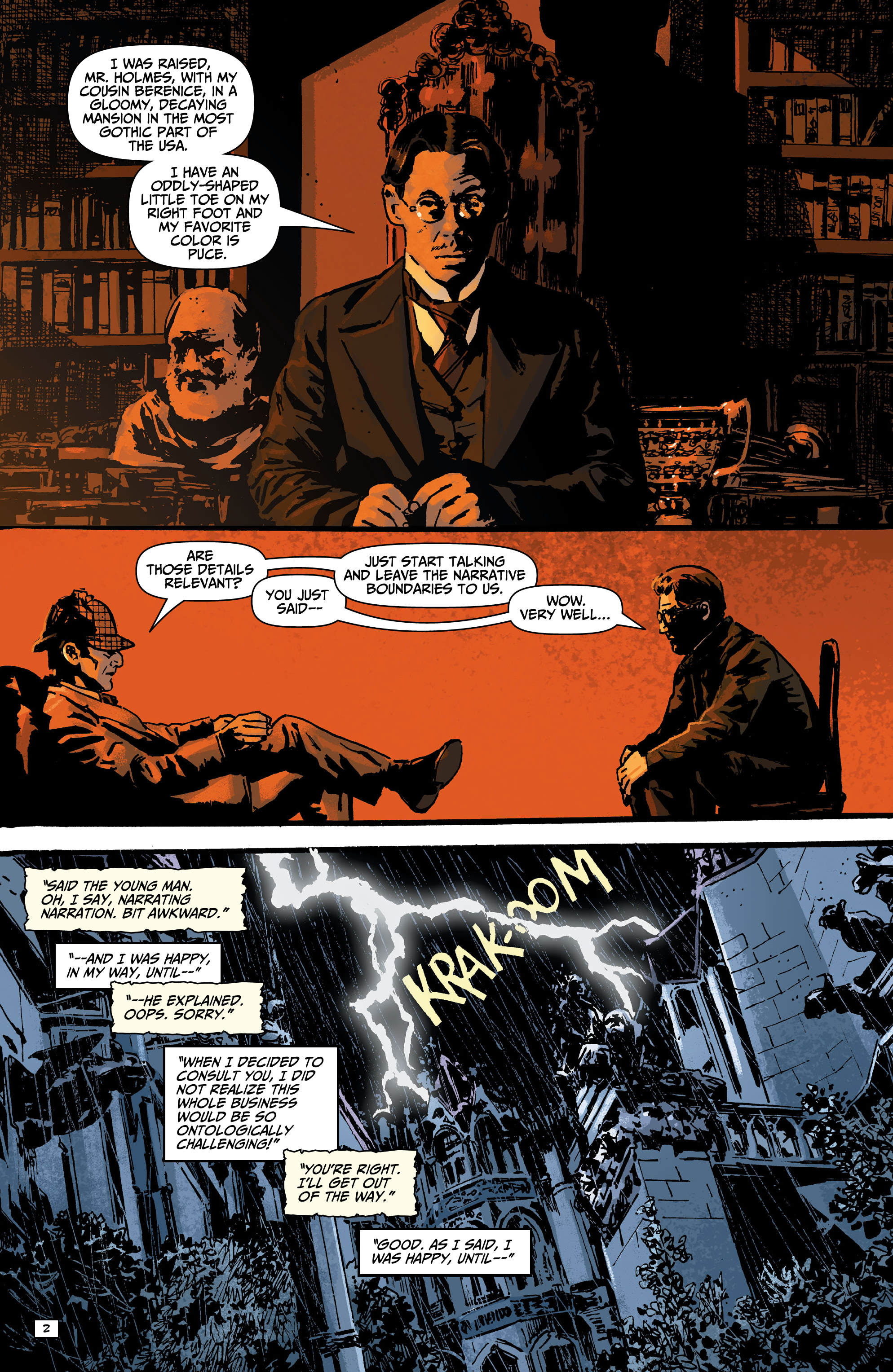 Edgar Allan Poe's Snifter Of Blood (2020-) issue 5 - Page 4