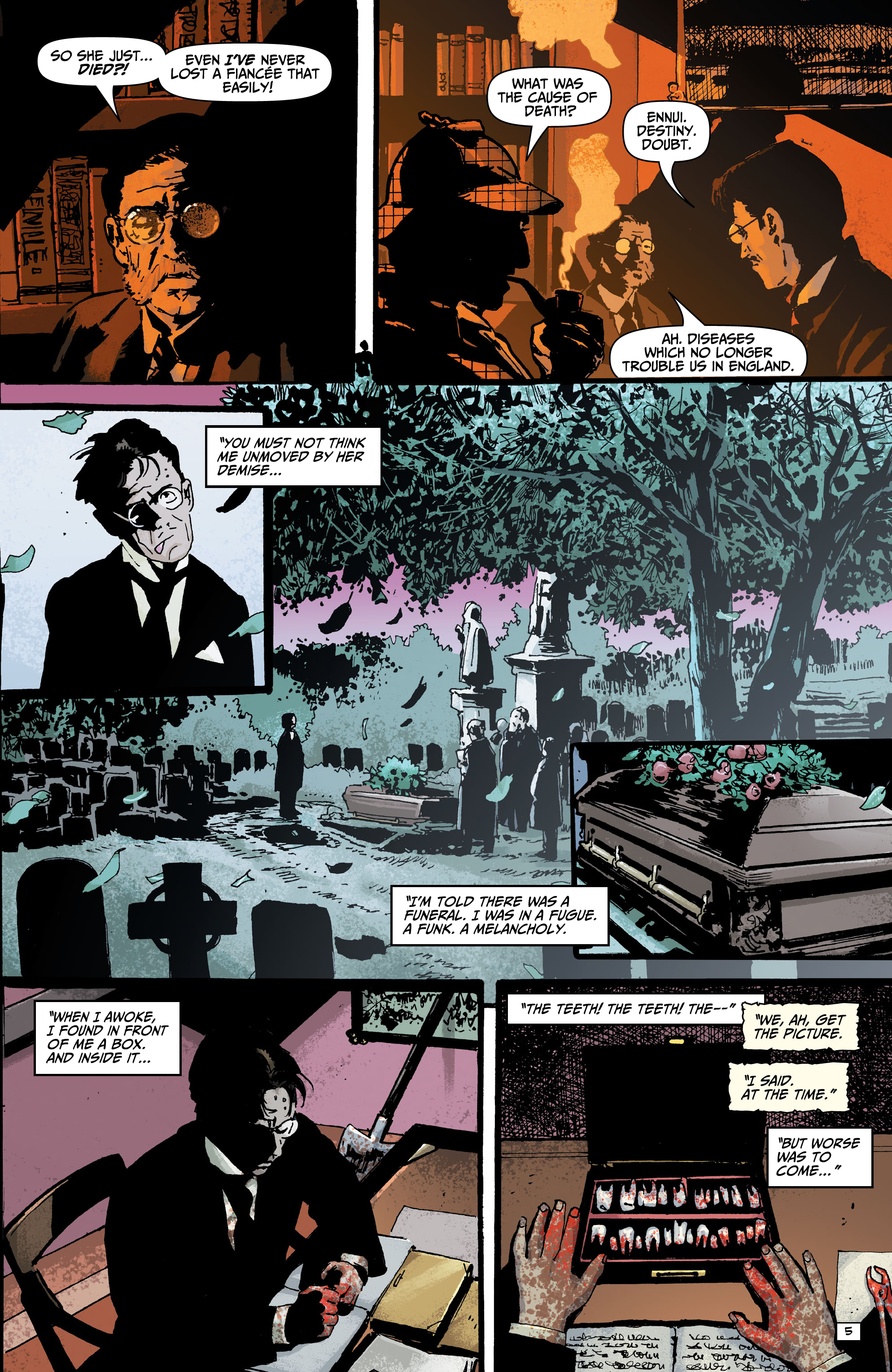 Edgar Allan Poe's Snifter Of Blood (2020-) issue 5 - Page 7