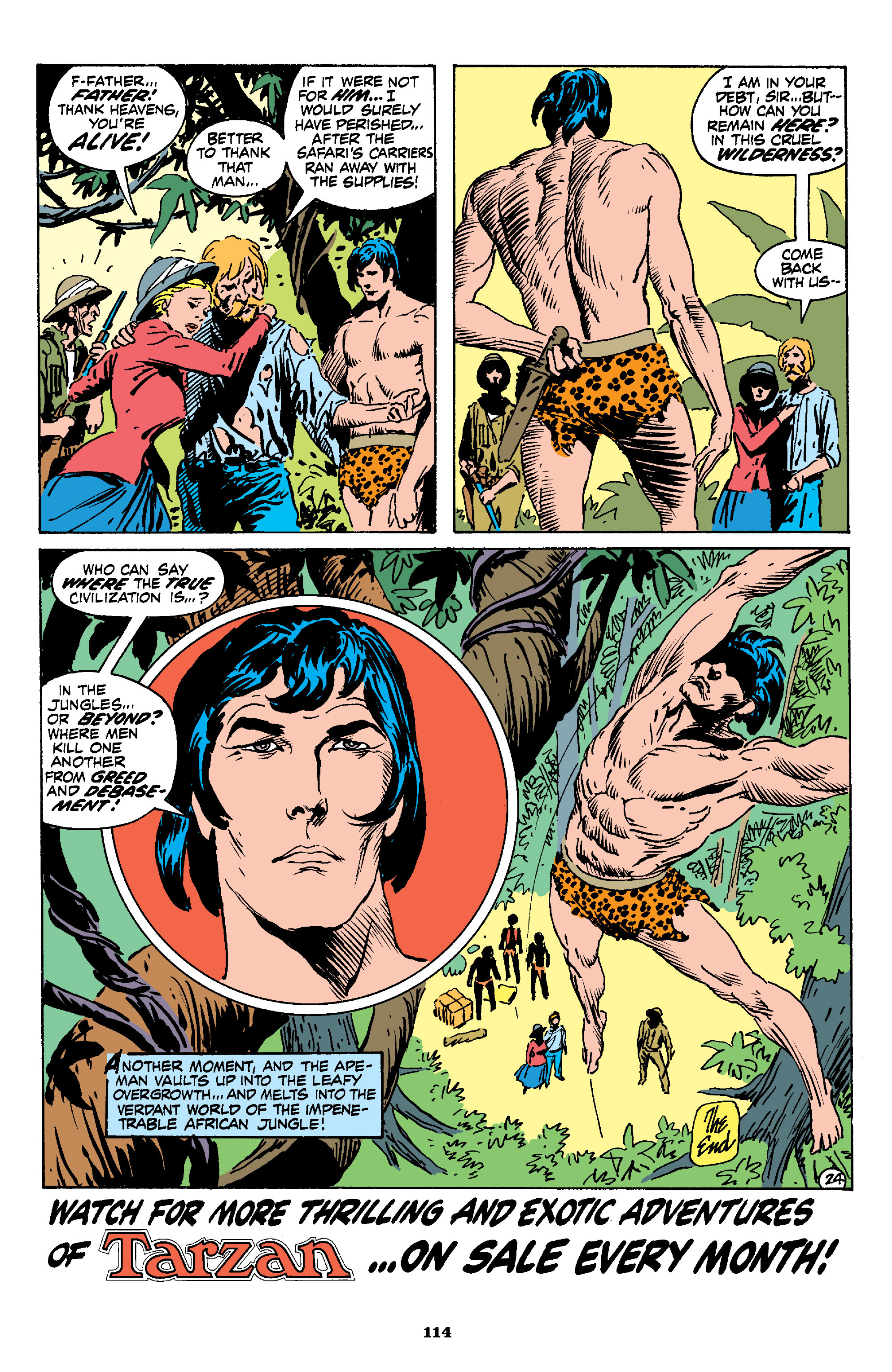 Edgar Rice Burroughs' Tarzan: The Complete Joe Kubert Years (2016) issue 1 - Page 112