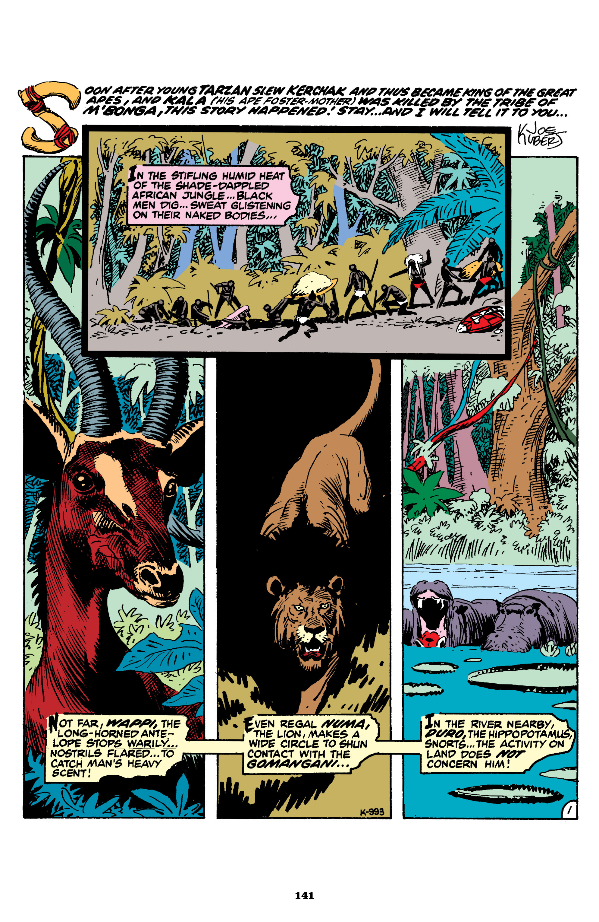 Edgar Rice Burroughs' Tarzan: The Complete Joe Kubert Years (2016) issue 1 - Page 138