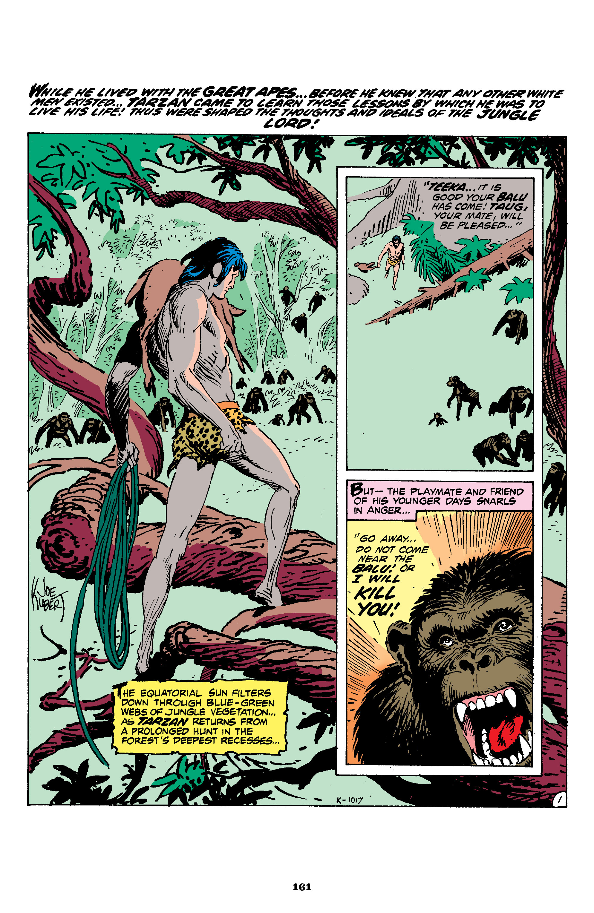 Edgar Rice Burroughs' Tarzan: The Complete Joe Kubert Years (2016) issue 1 - Page 157