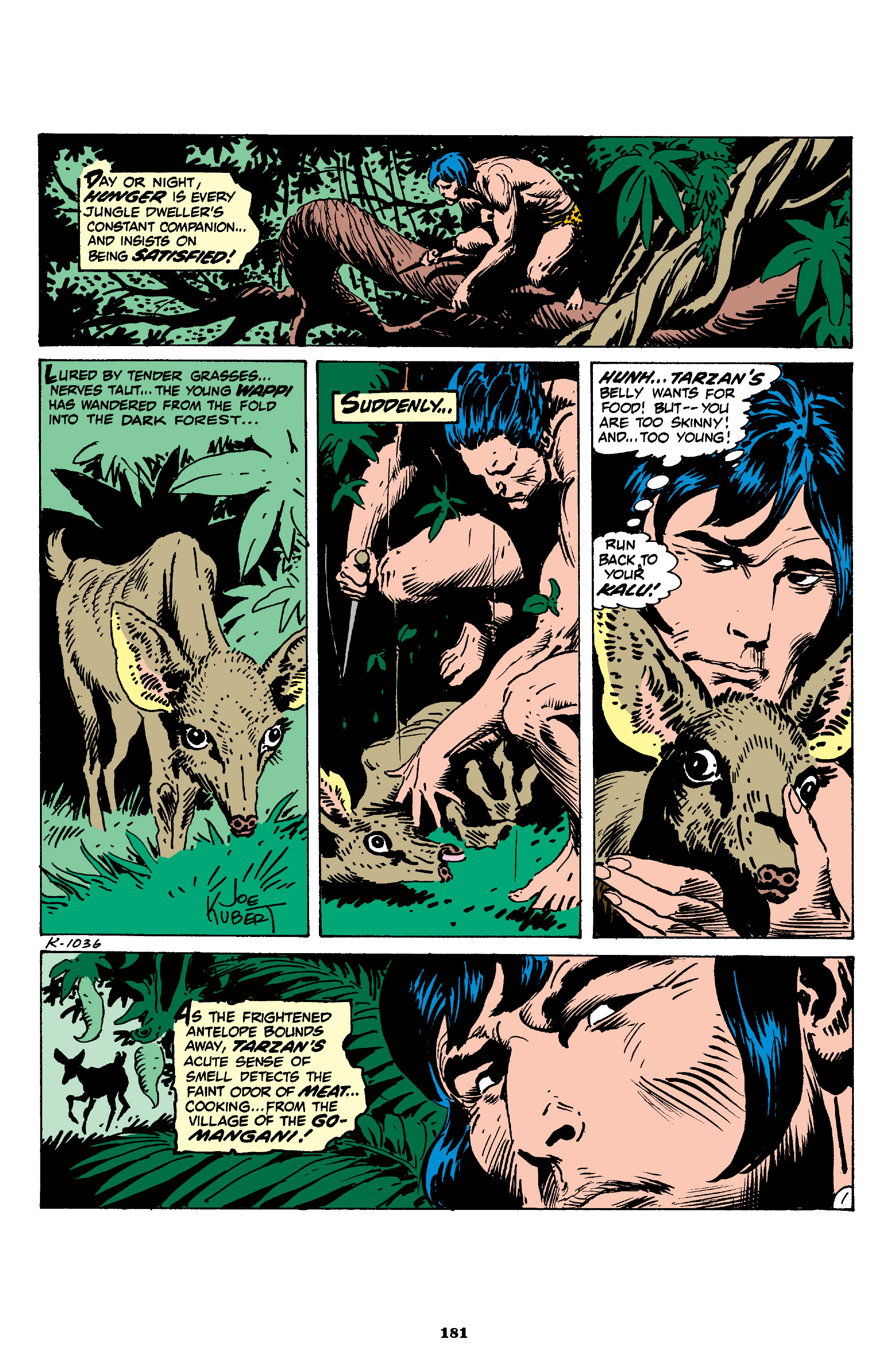 Edgar Rice Burroughs' Tarzan: The Complete Joe Kubert Years (2016) issue 1 - Page 176